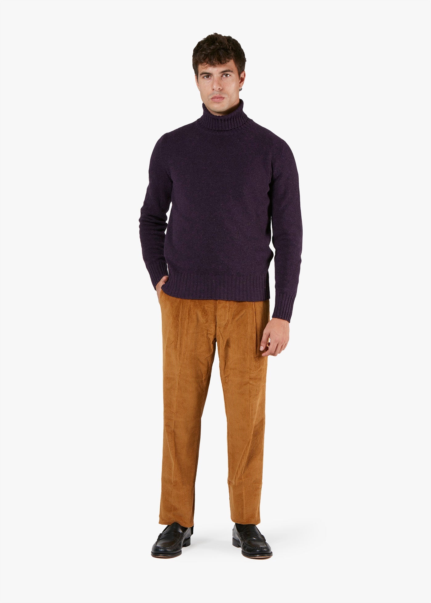 Aantioco Velvet Trousers Brown