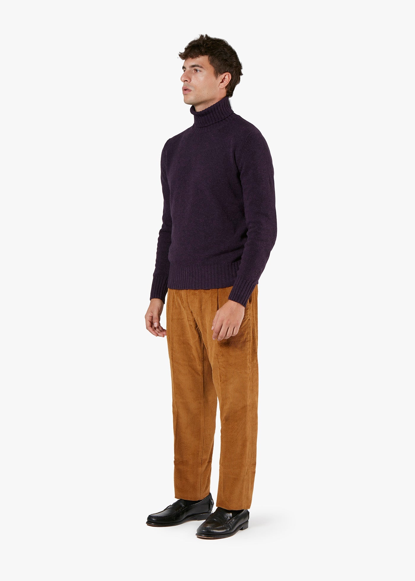 Aantioco Velvet Trousers Brown