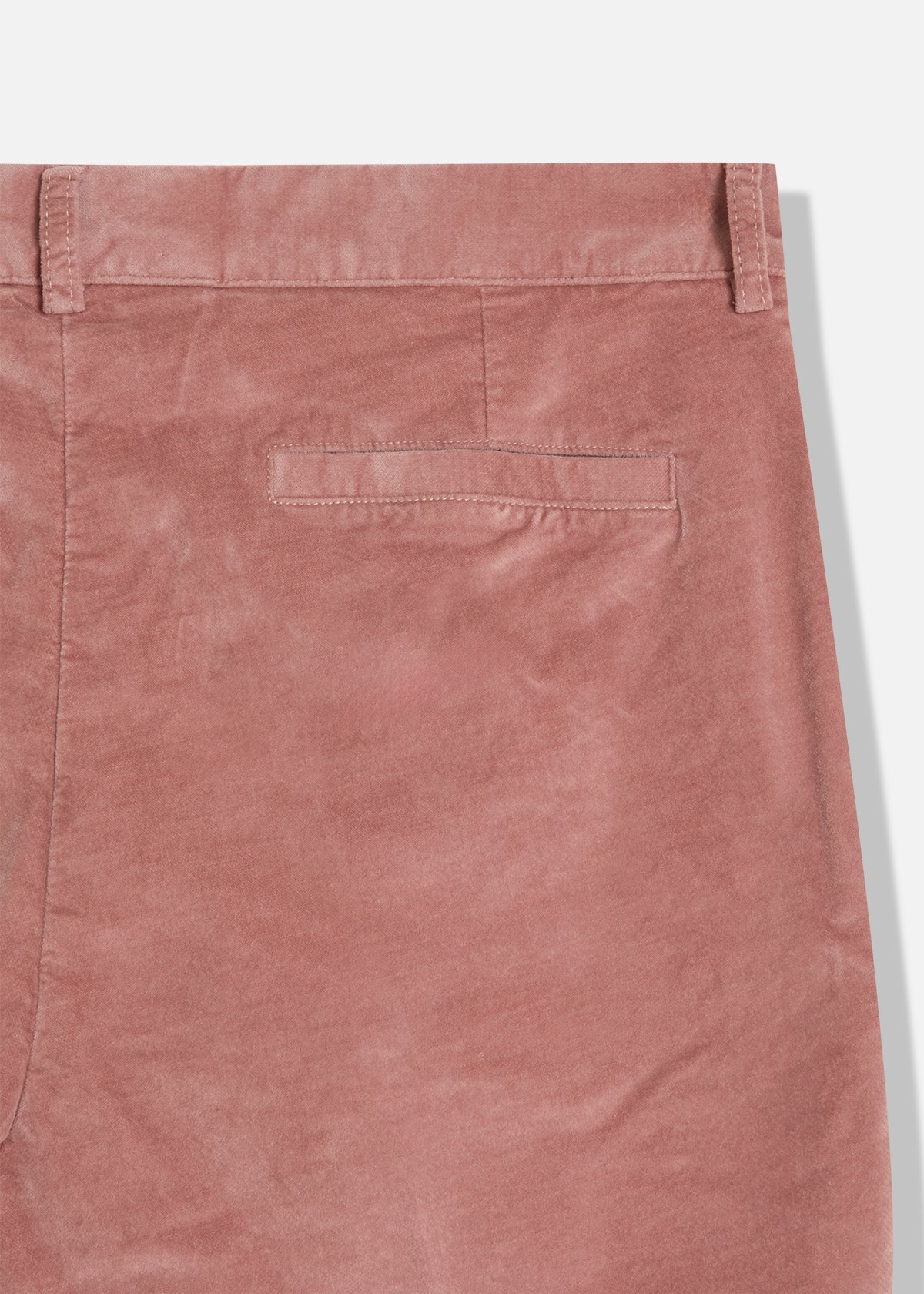 Aantioco Cotton Velvet Trousers With Darts Pink