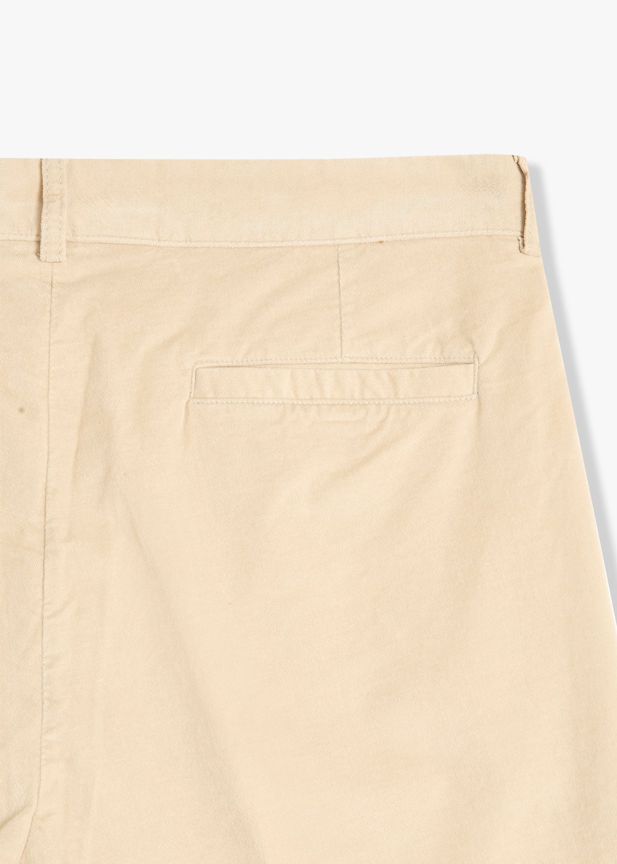 Aantioco Velvet Trousers With Darts Beige