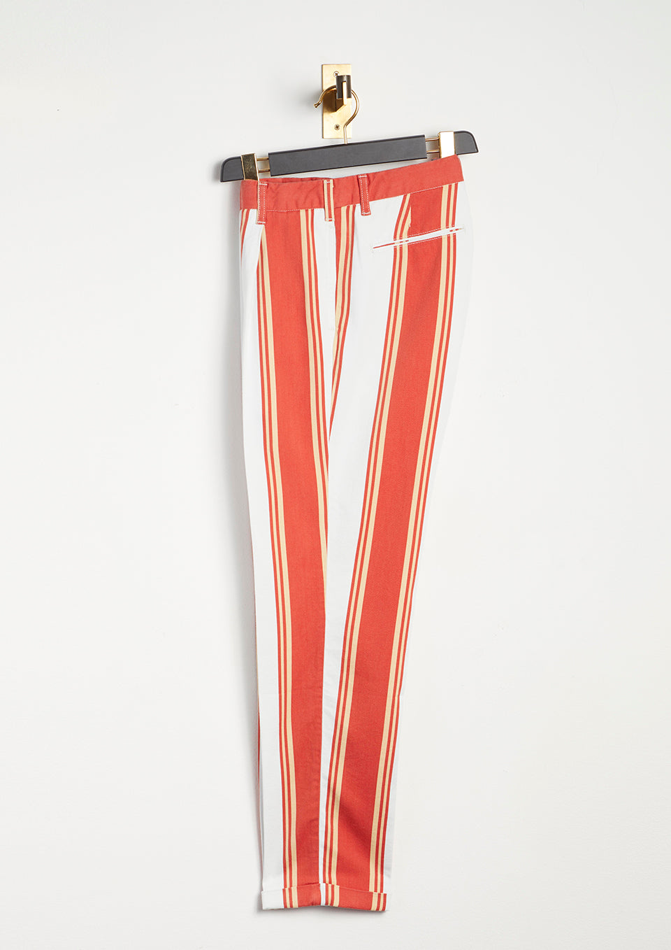 Aantioco Striped Chinos Striped-orange-white Trousers