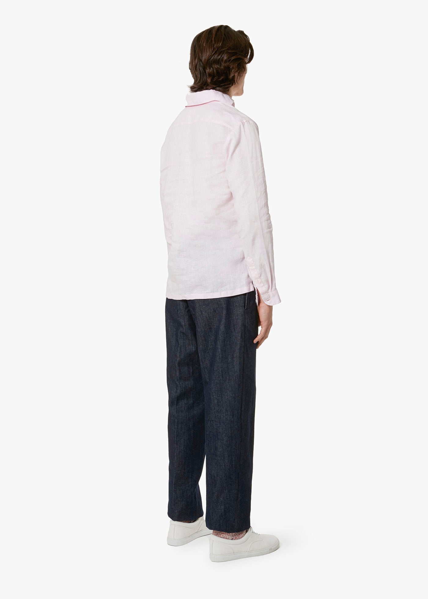 Aapiero Linen Shirt Pink