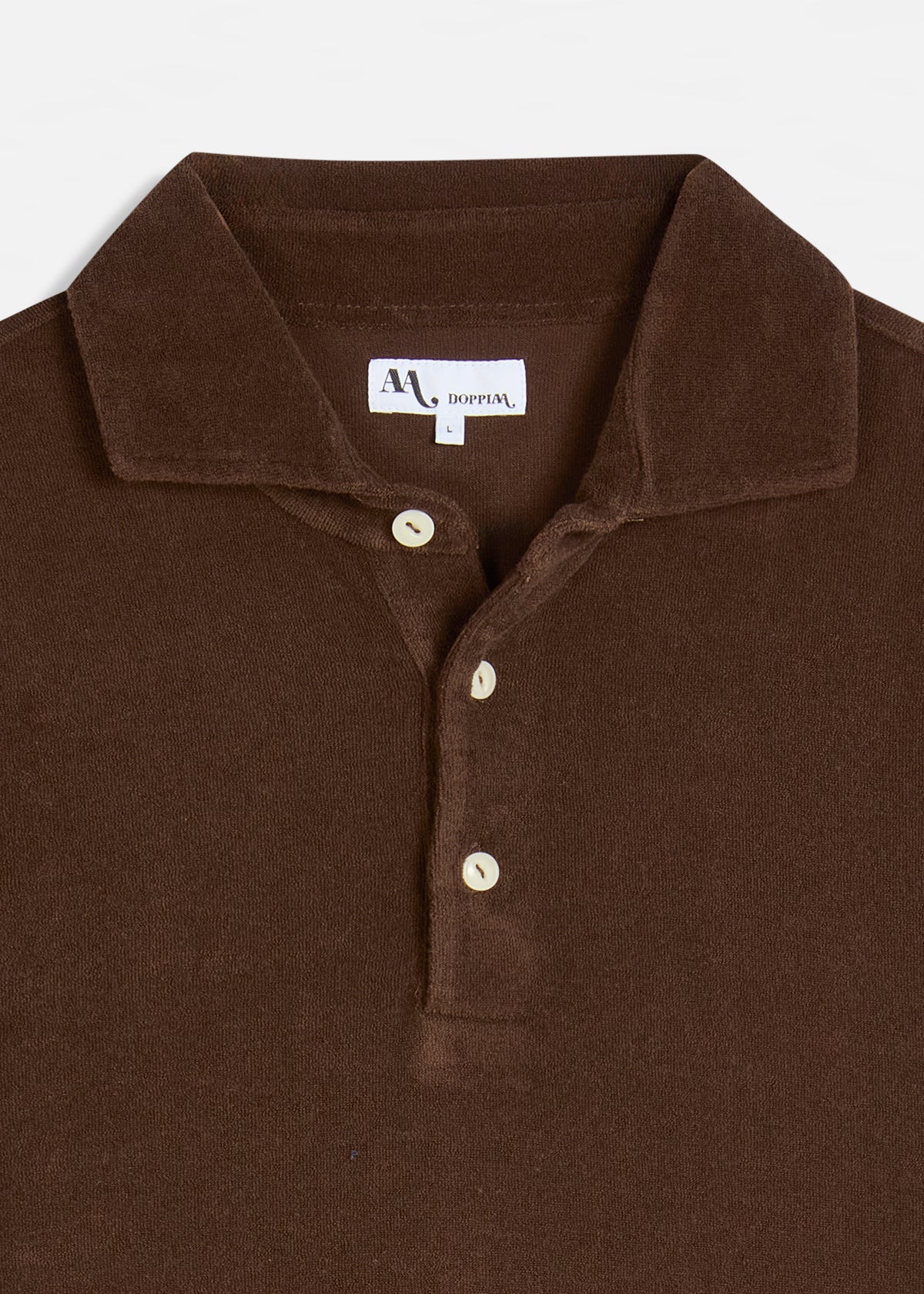 Aapollo Long Sleeves Poloshirt Brown Sweatshirts & Poloshirts