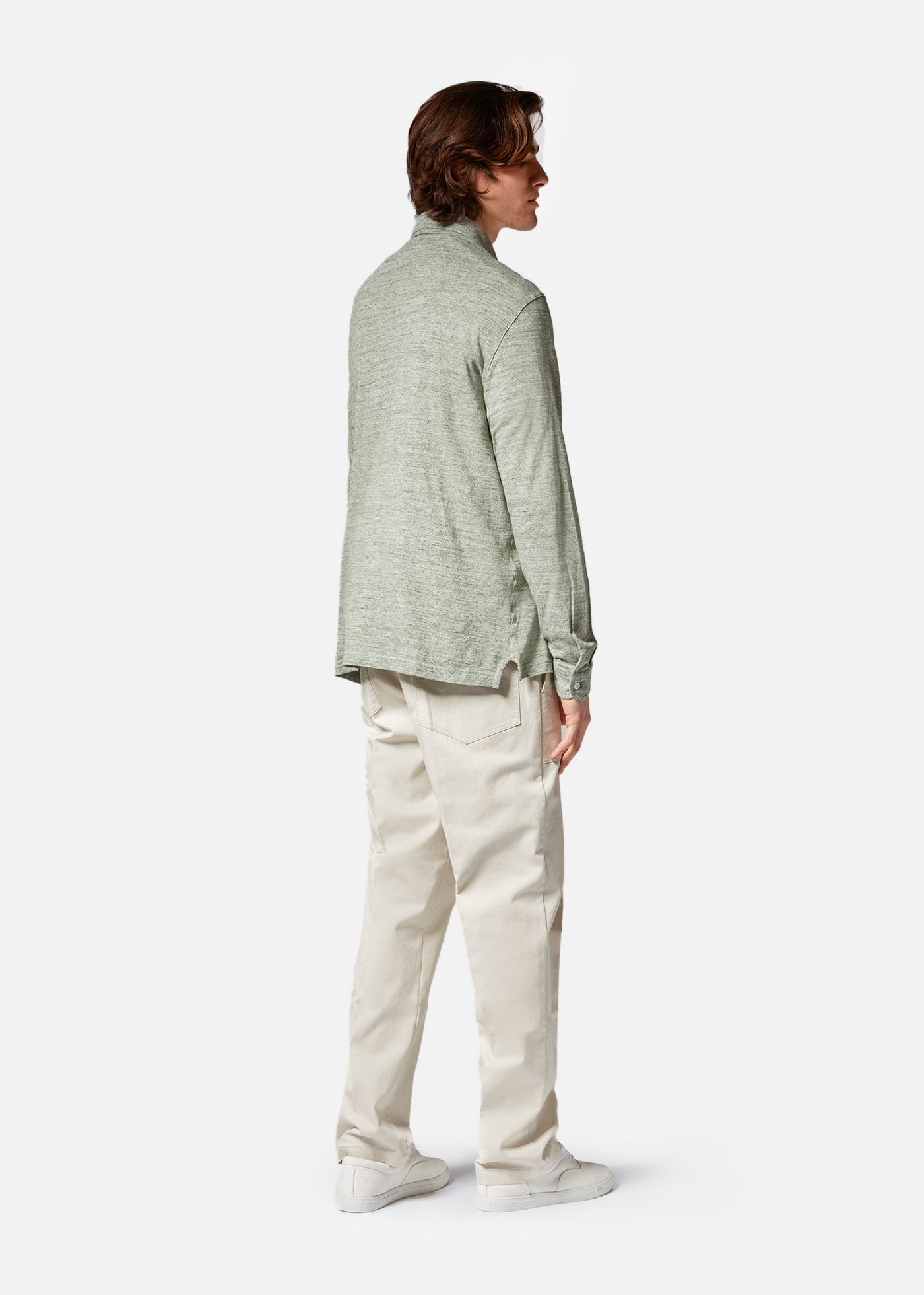 Aapollo Long Sleeves Poloshirt Dark Green Sweatshirts & Poloshirts