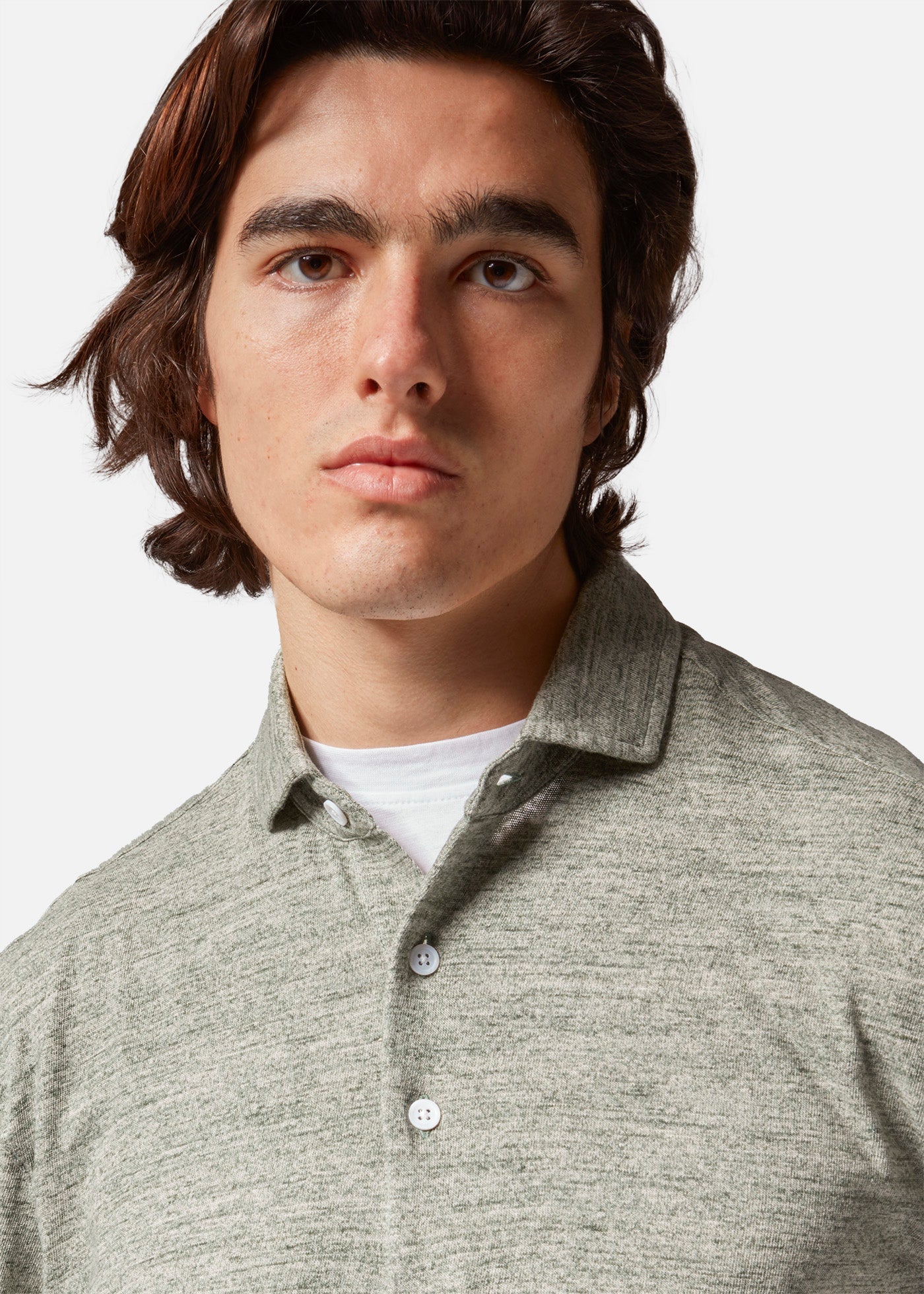 Aapollo Long Sleeves Poloshirt Dark Green Sweatshirts & Poloshirts