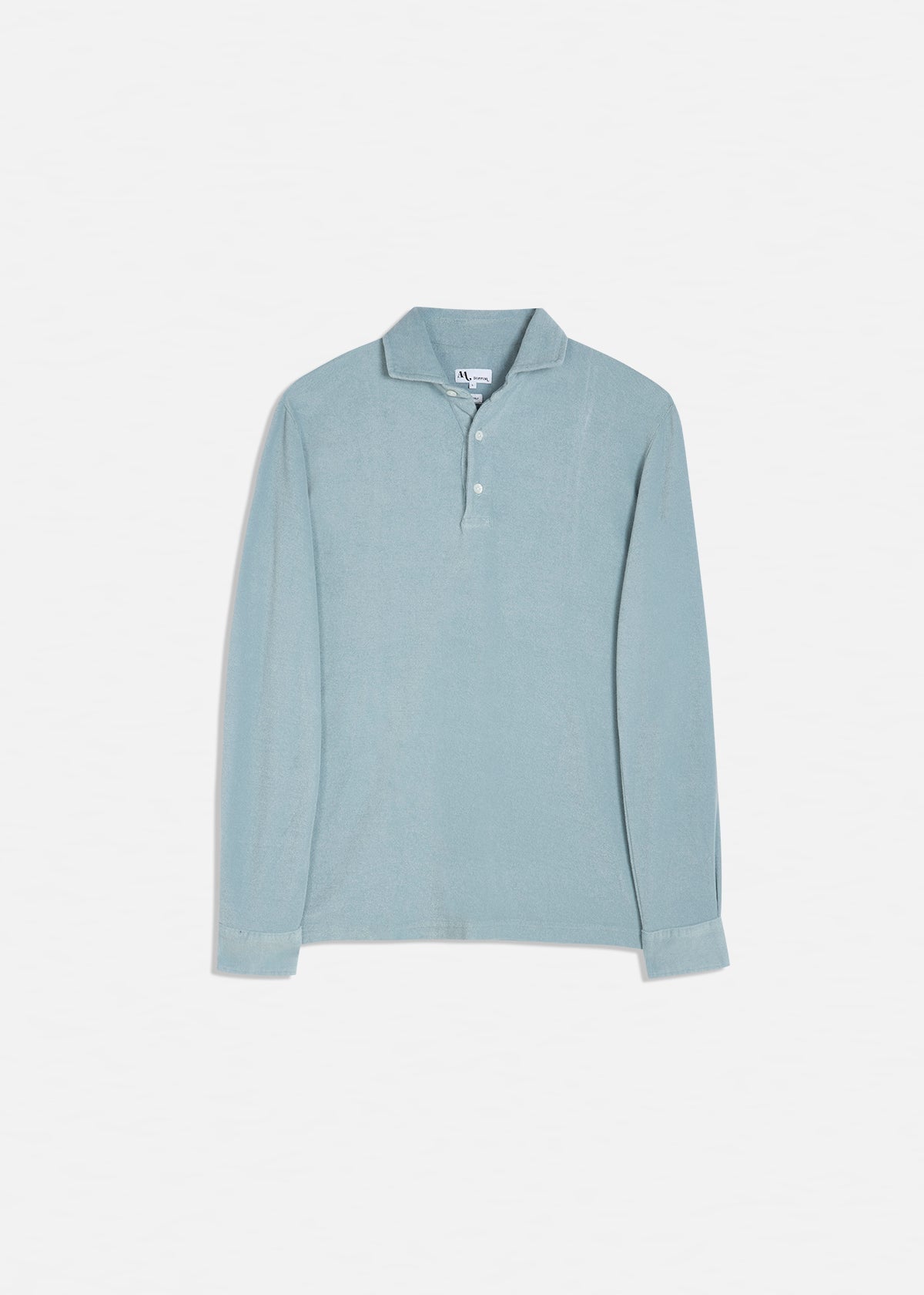 Aapollo Long Sleeves Poloshirt Blue Sweatshirts & Poloshirts