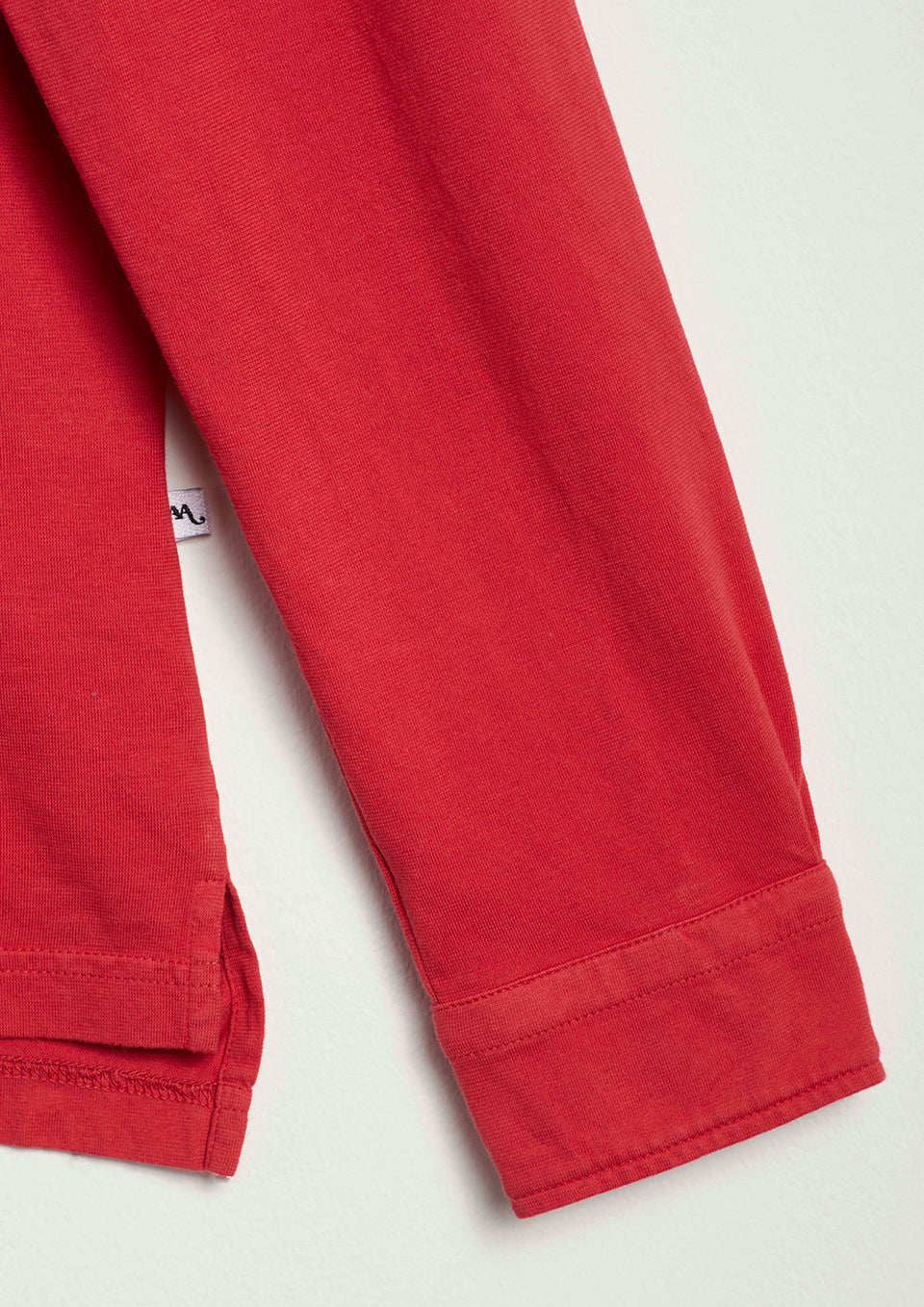 Aapollo Cotton-Jersey Polo Shirt Red Sweatshirts & Poloshirts