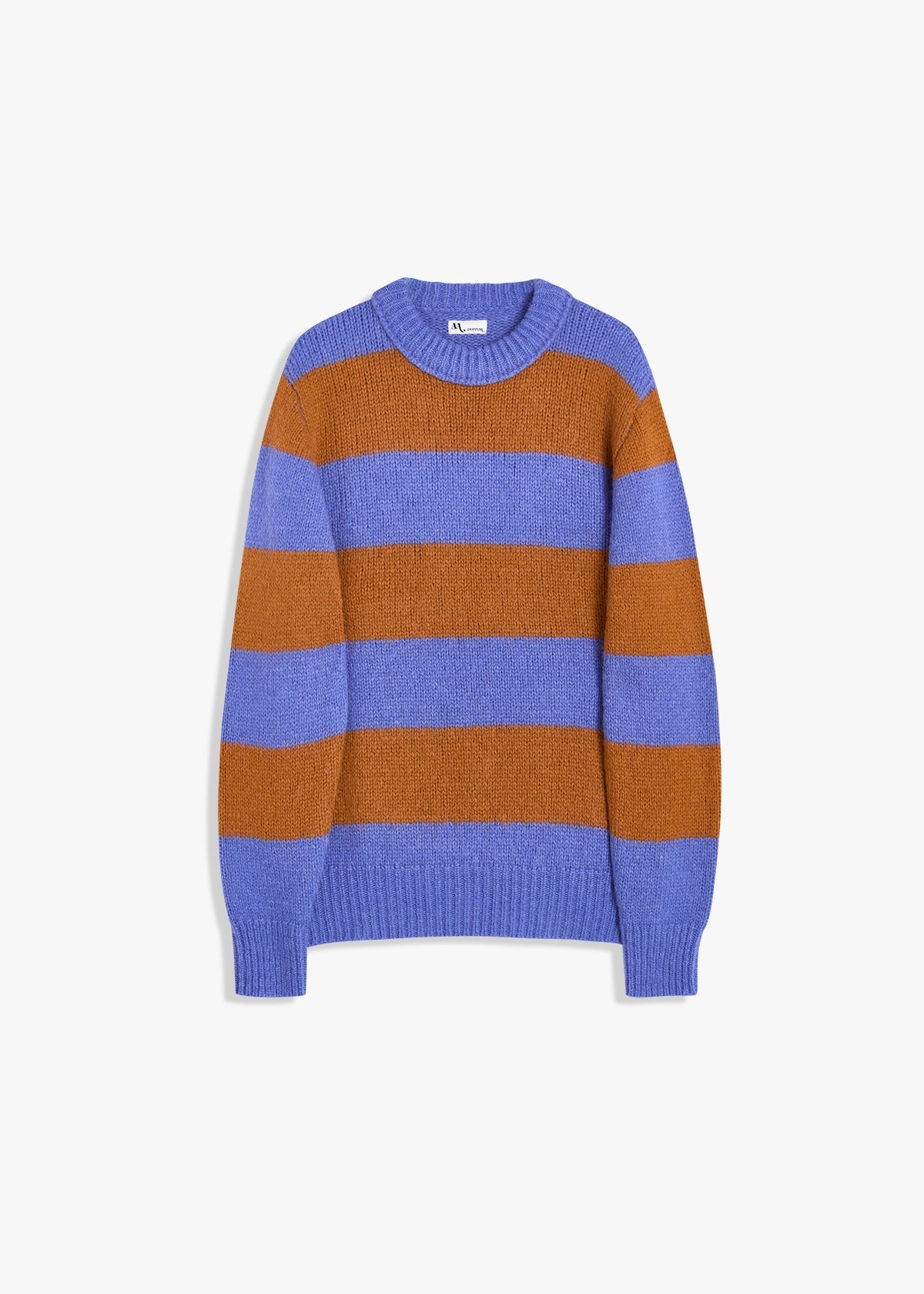 Aaprica Knitted Crewneck Orange Knitwear