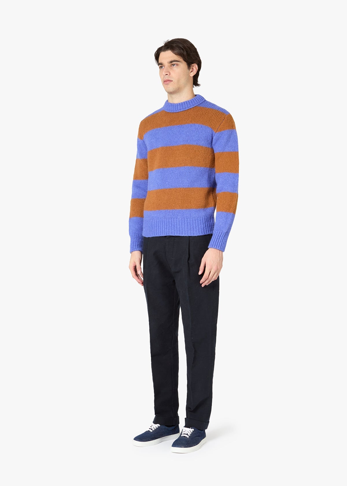 Aaprica Knitted Crewneck Orange Knitwear