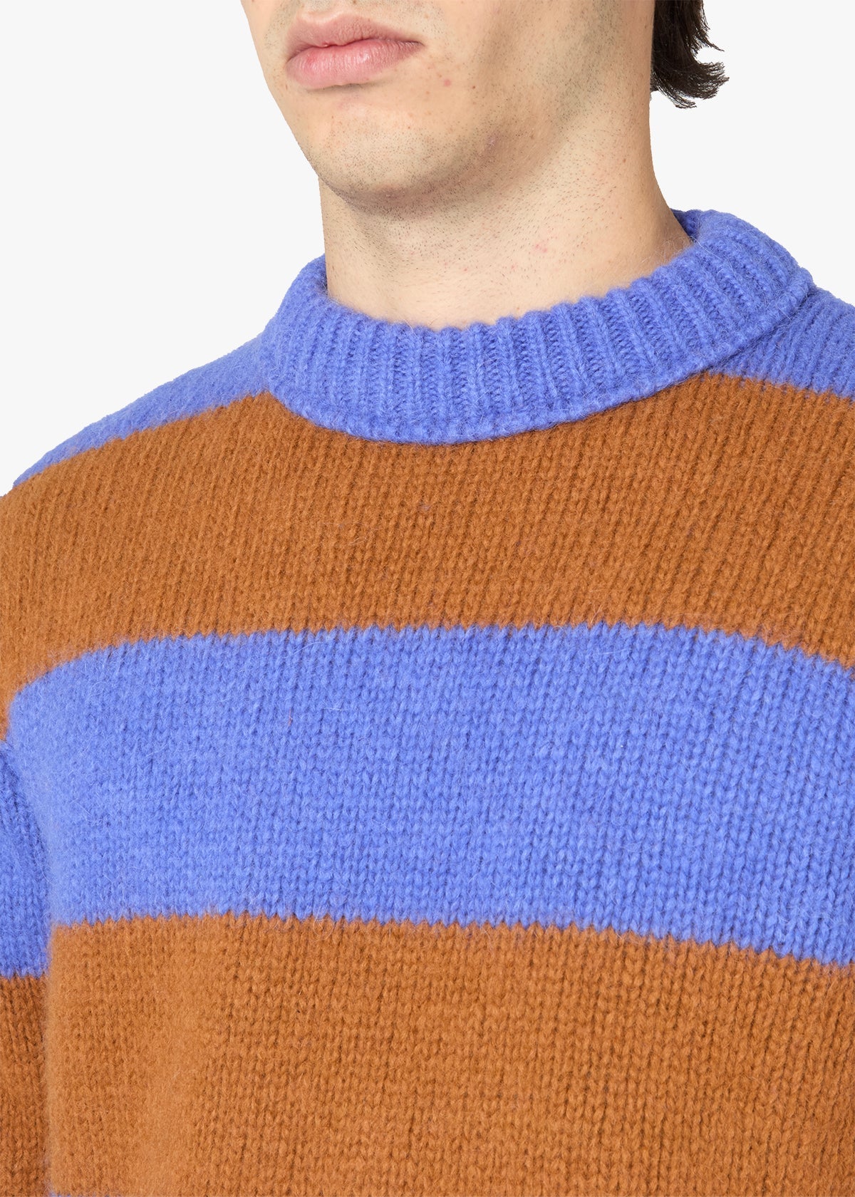 Aaprica Knitted Crewneck Orange Knitwear