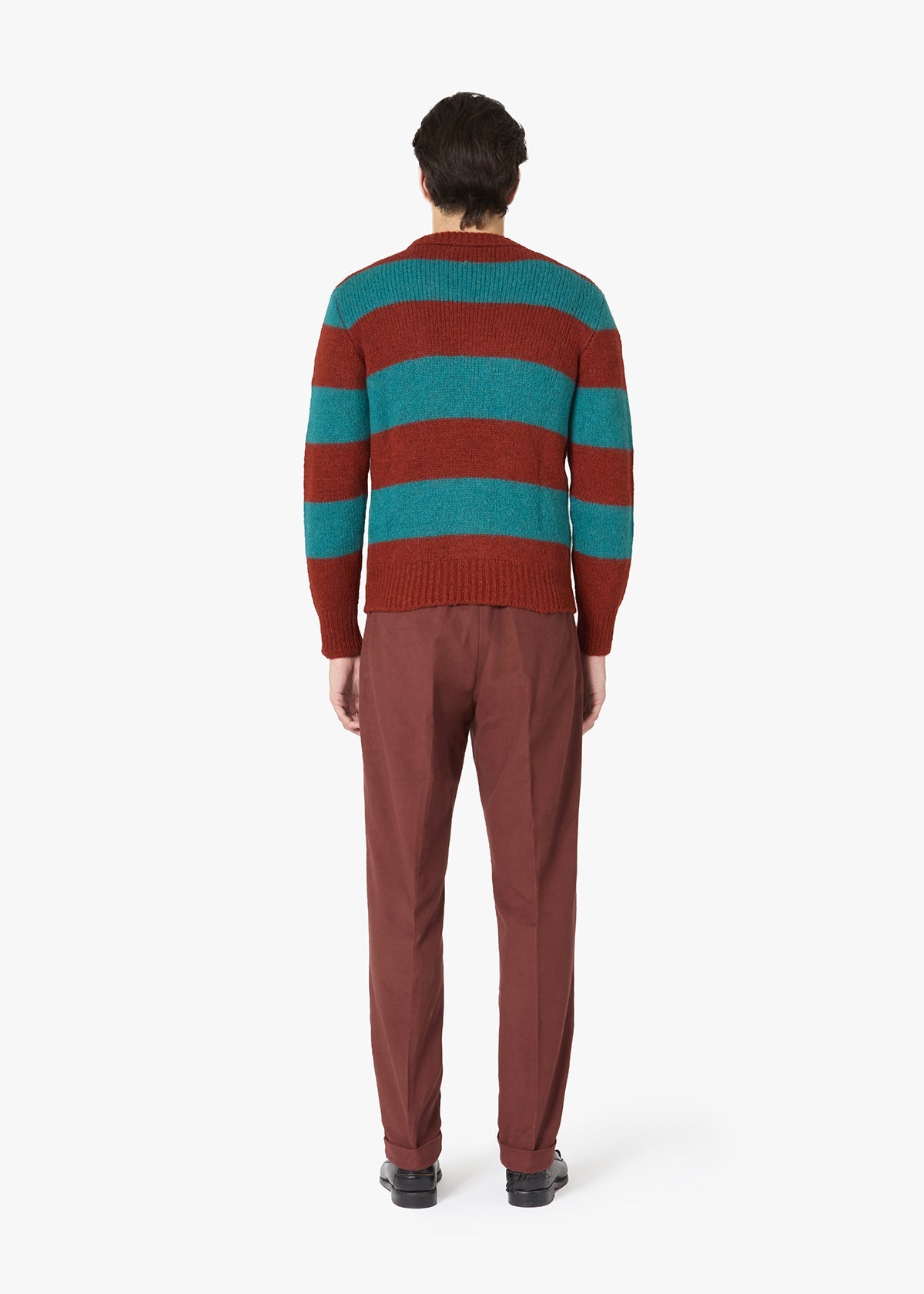 Aaprica Knitted Crewneck Bordeaux Knitwear