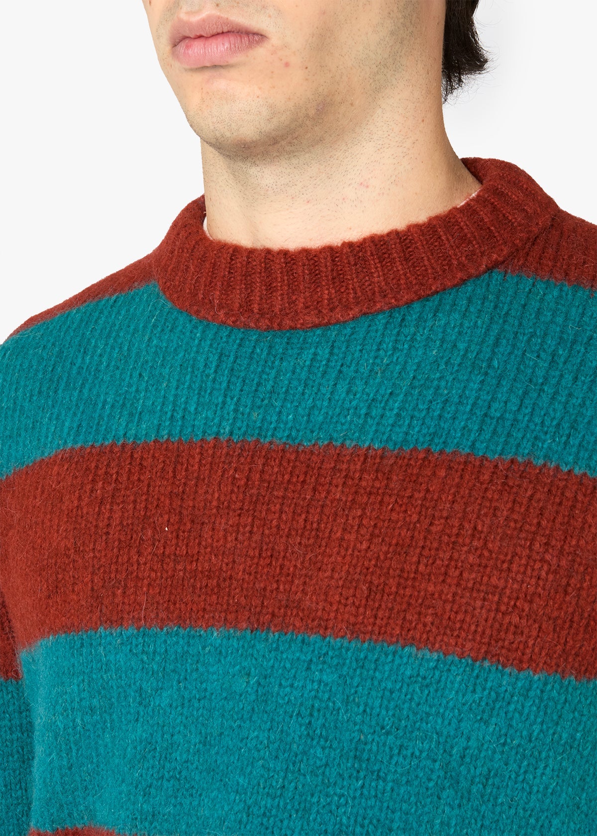 Aaprica Knitted Crewneck Bordeaux Knitwear