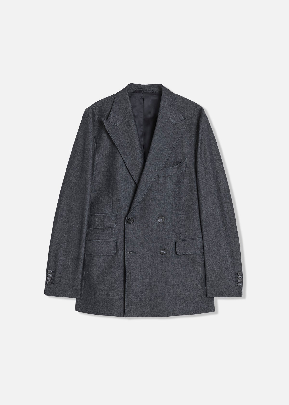 Aareseant Double Breasted Denim Suit Coats & Jackets