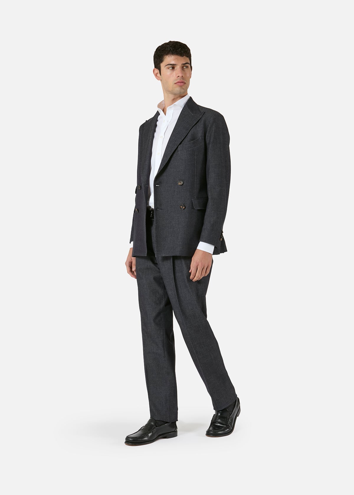 Aareseant Double Breasted Denim Suit Coats & Jackets