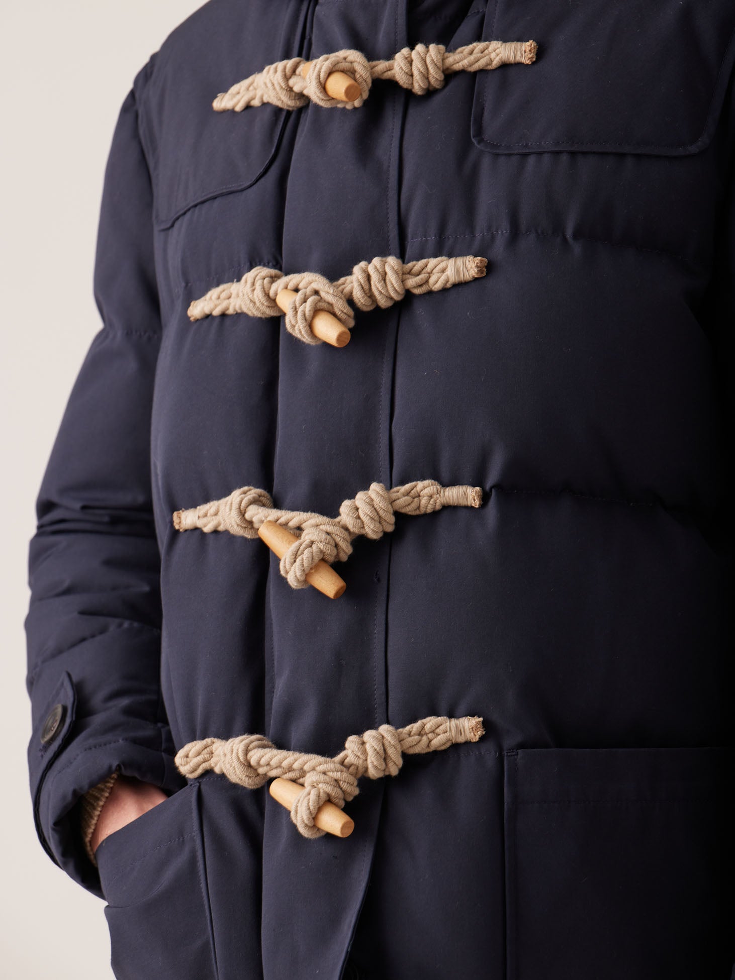 Aarhs Montgomery Coat Green & Jackets