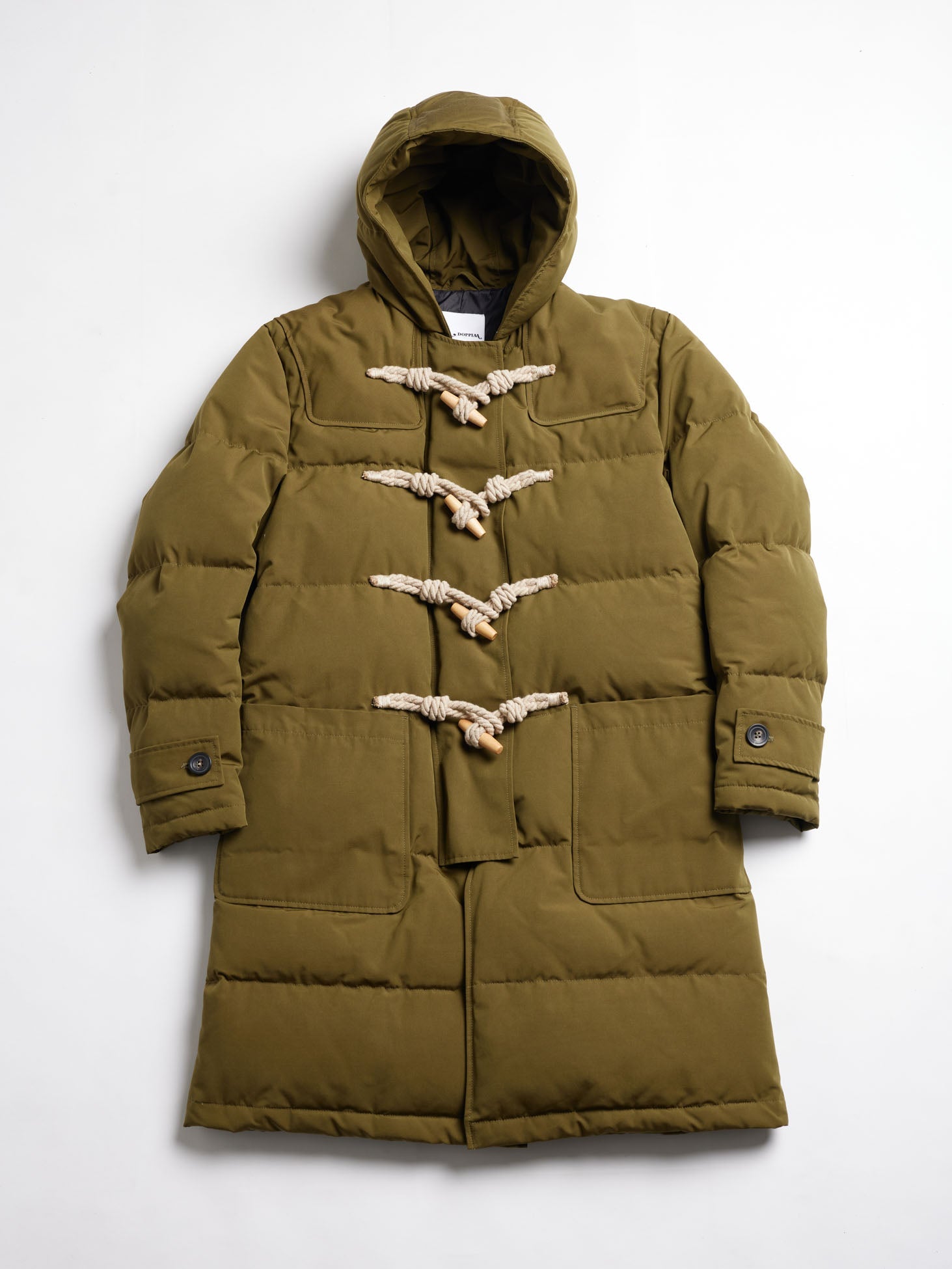 Aarhs Montgomery Coat Green & Jackets