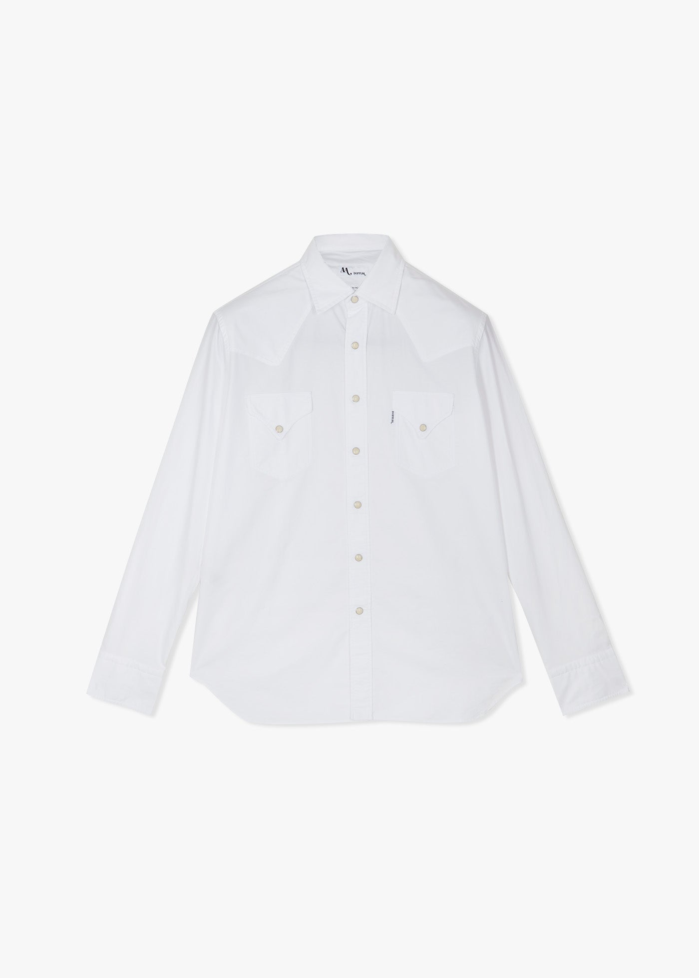 Aariosto Western Shirt White