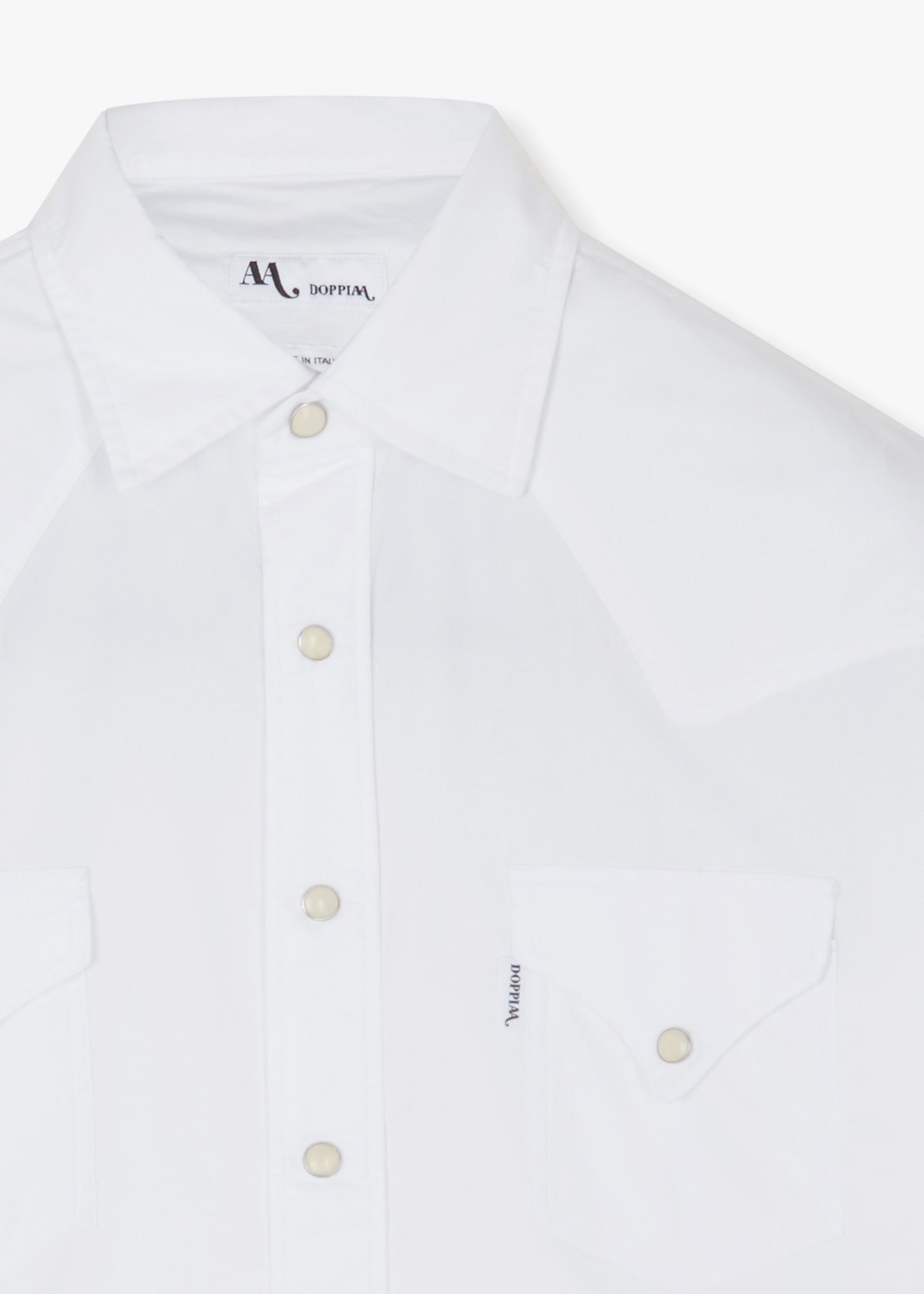 Aariosto Western Shirt White