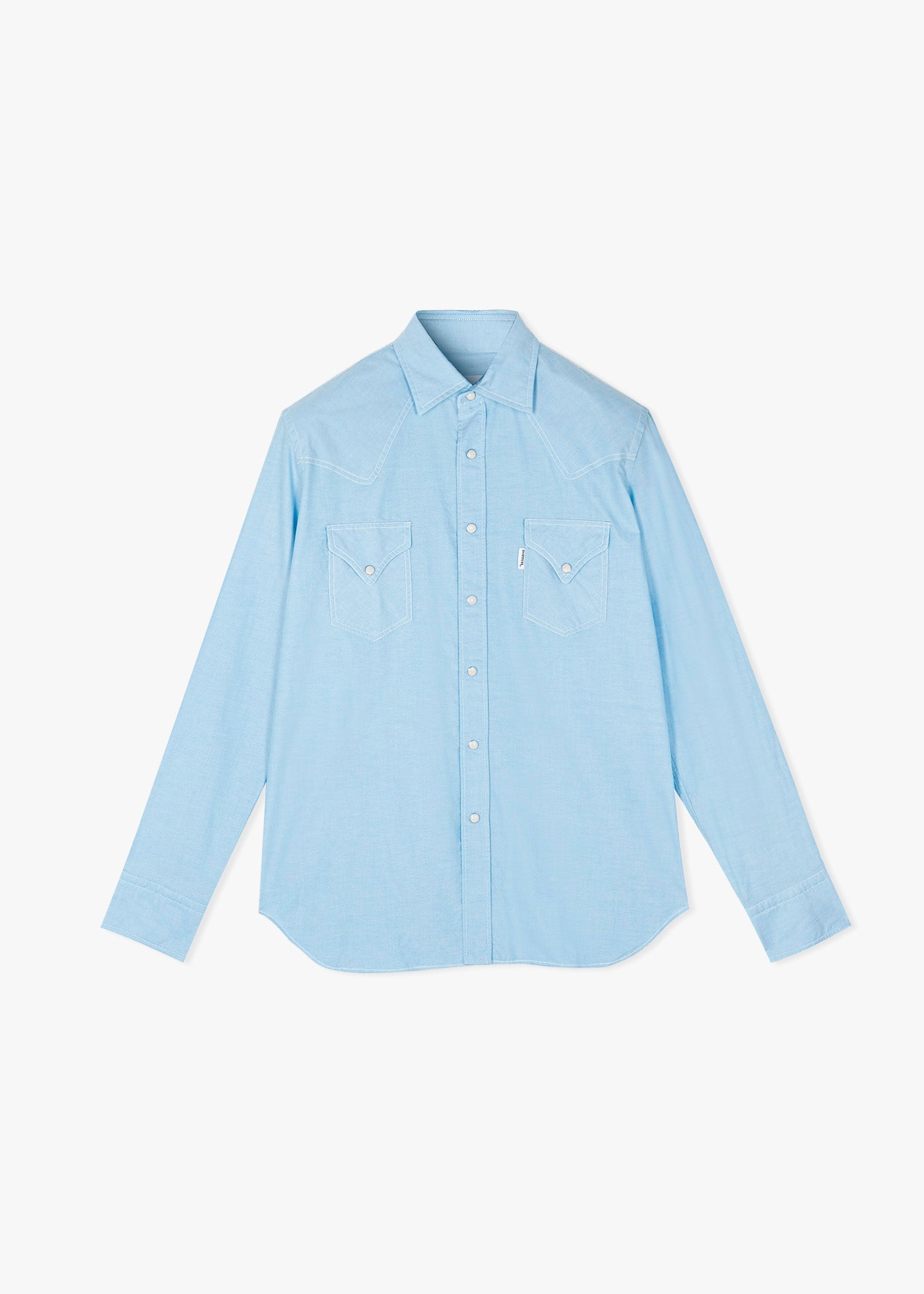 Aariosto Western Shirt Lightblue
