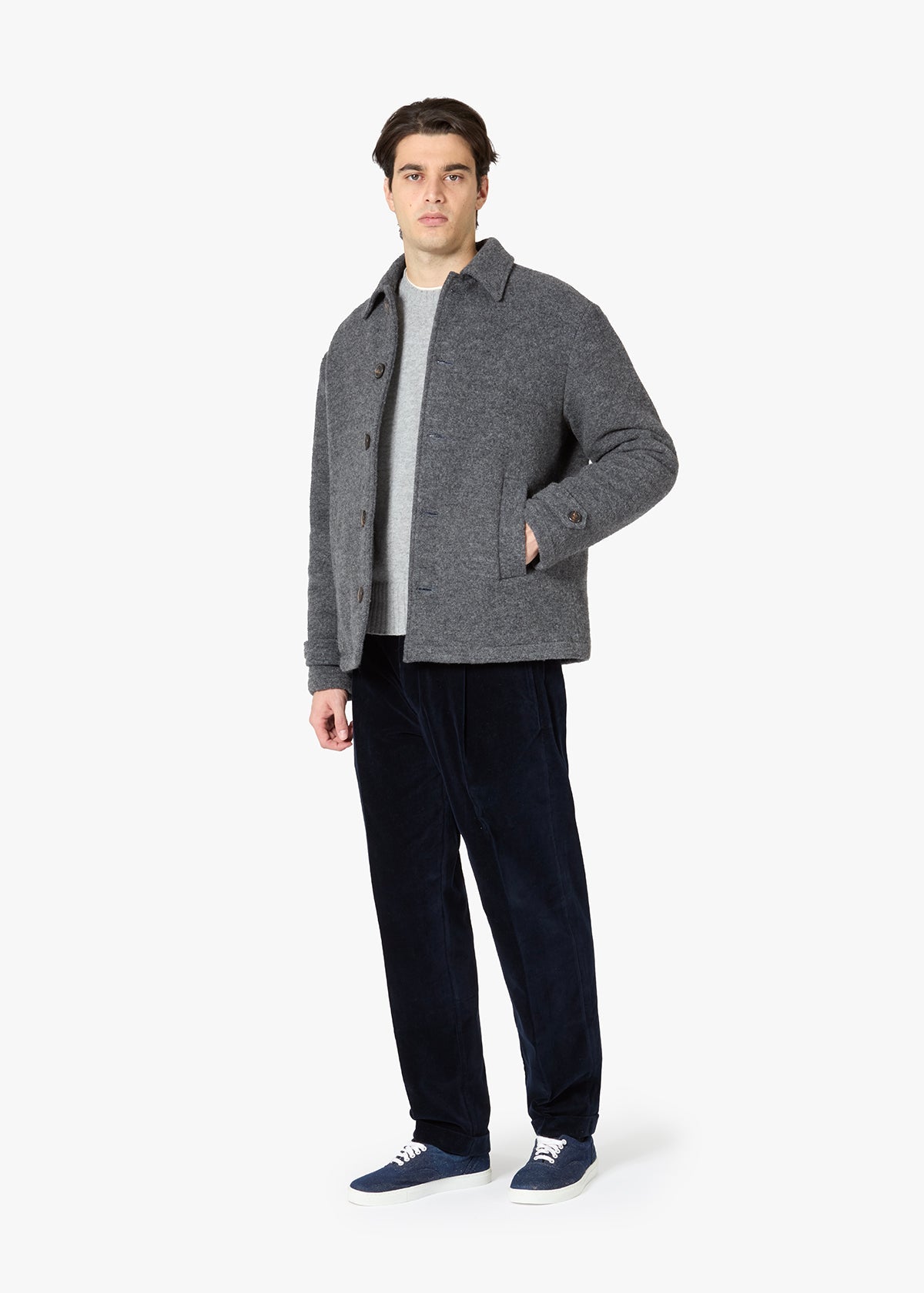 Aarneis Padded Jacket Grey Coats &