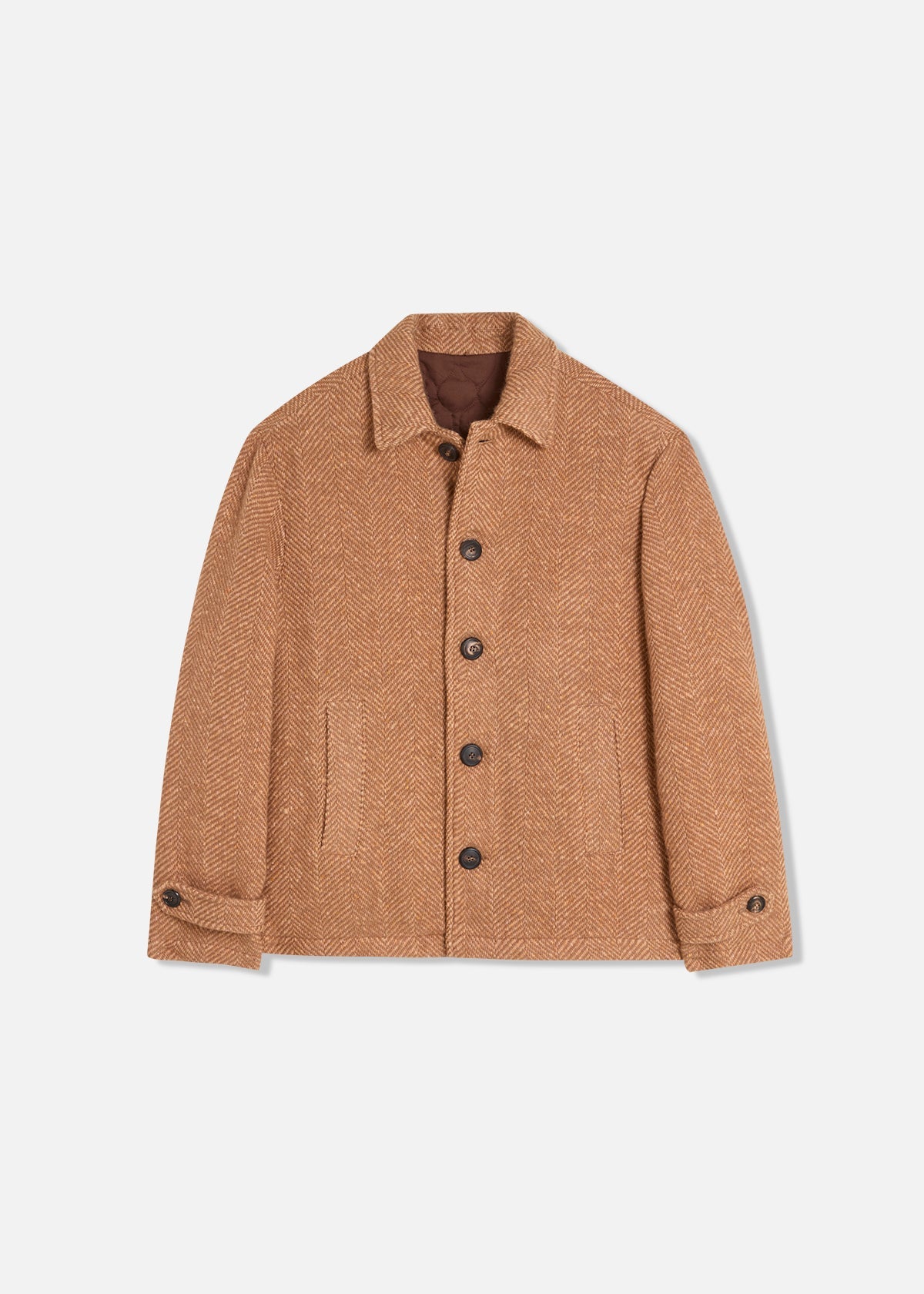 Aarneis Padded Jacket Beige Coats &
