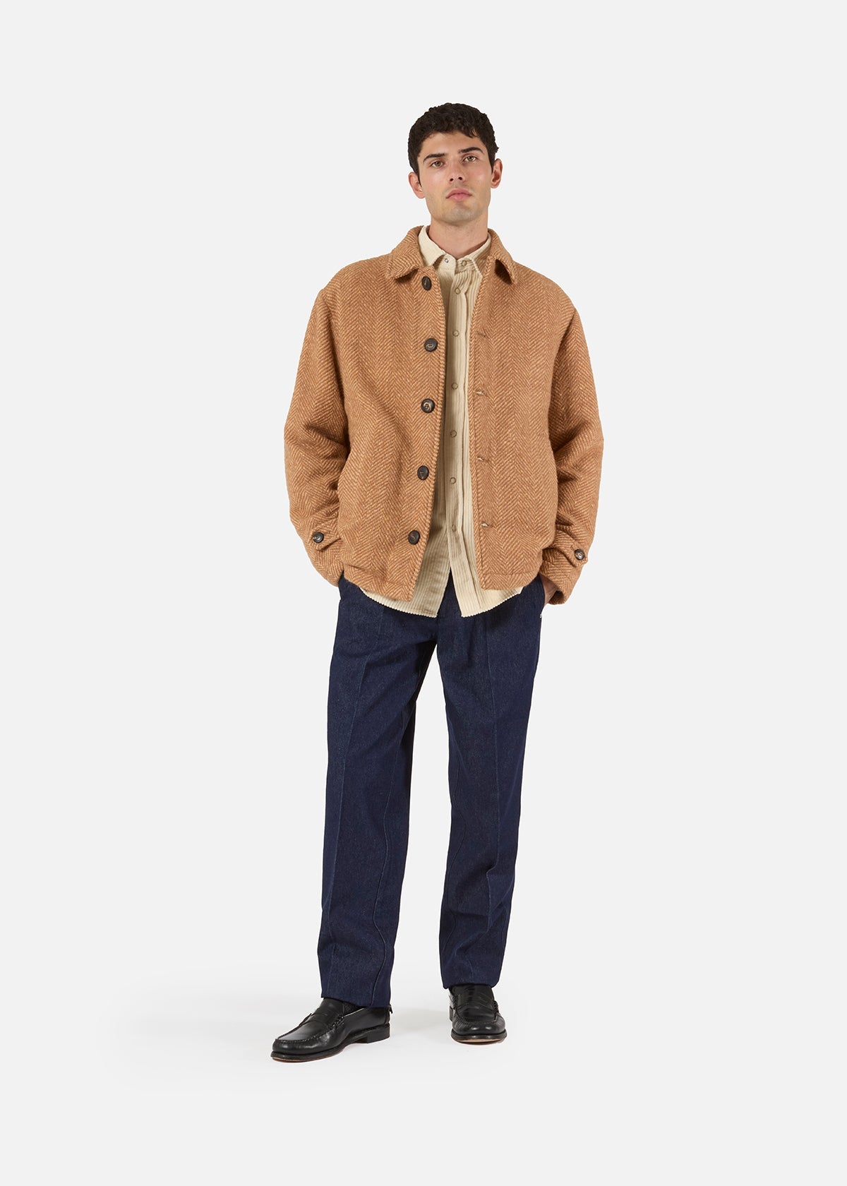 Aarneis Padded Jacket Beige Coats &