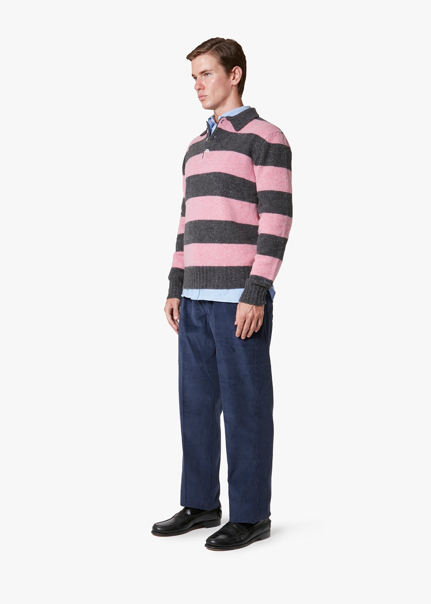 Aarsenal Shetland Poloshirt Pink Sweatshirts & Poloshirts