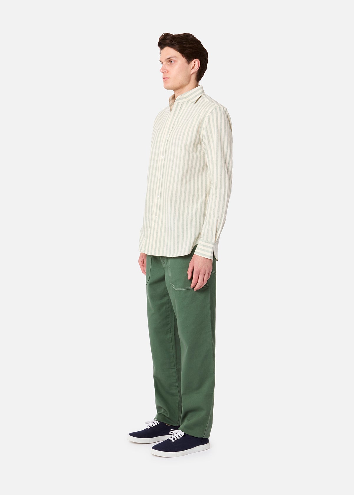 Aartemas Cotton Fatigue Trousers (copia) Green