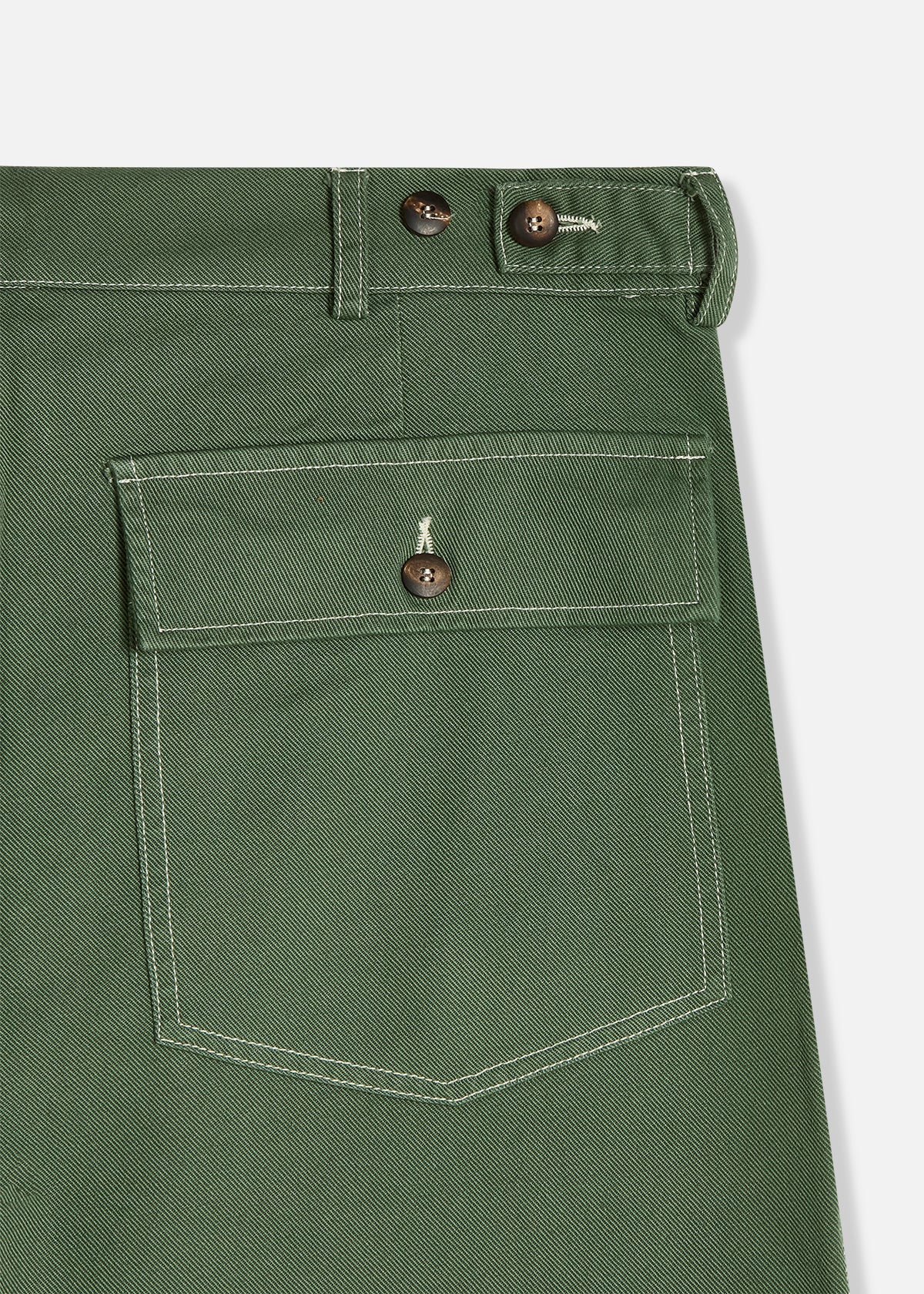 Aartemas Cotton Fatigue Trousers (copia) Green