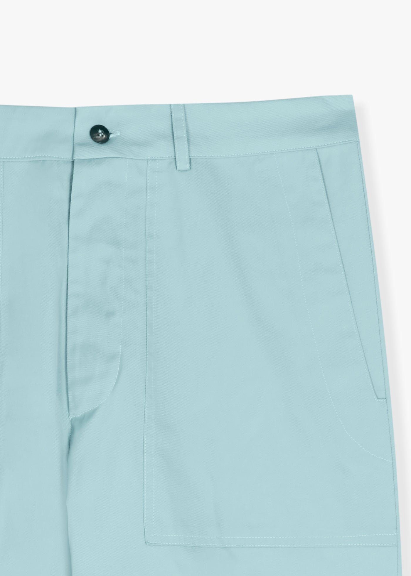 Aartemas Tapered Cotton Trousers Lightblue
