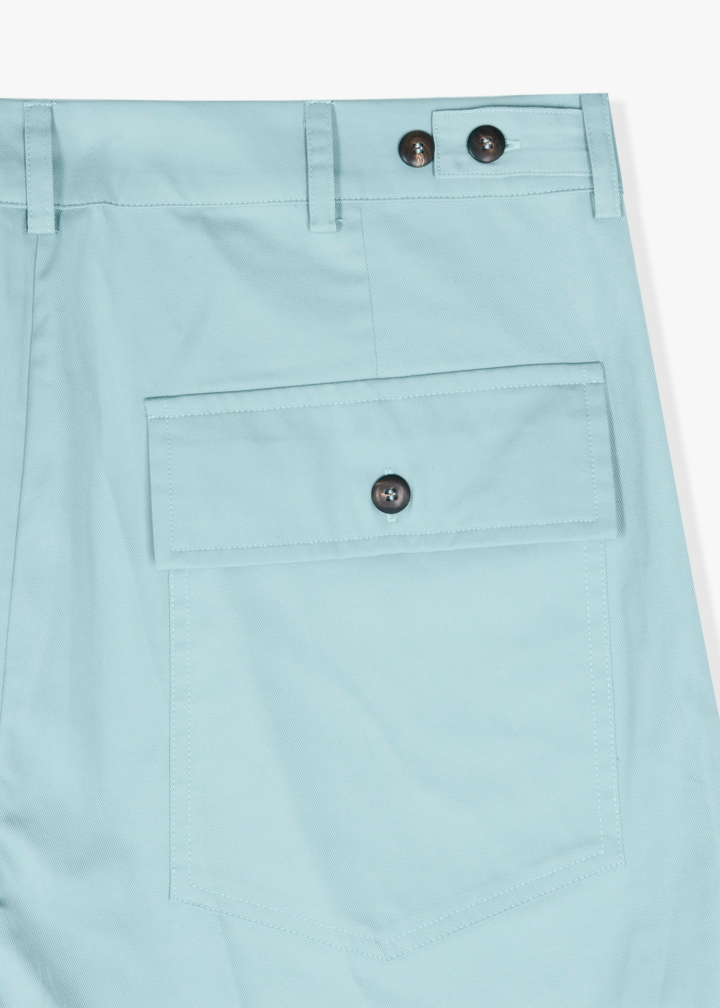 Aartemas Tapered Cotton Trousers Lightblue