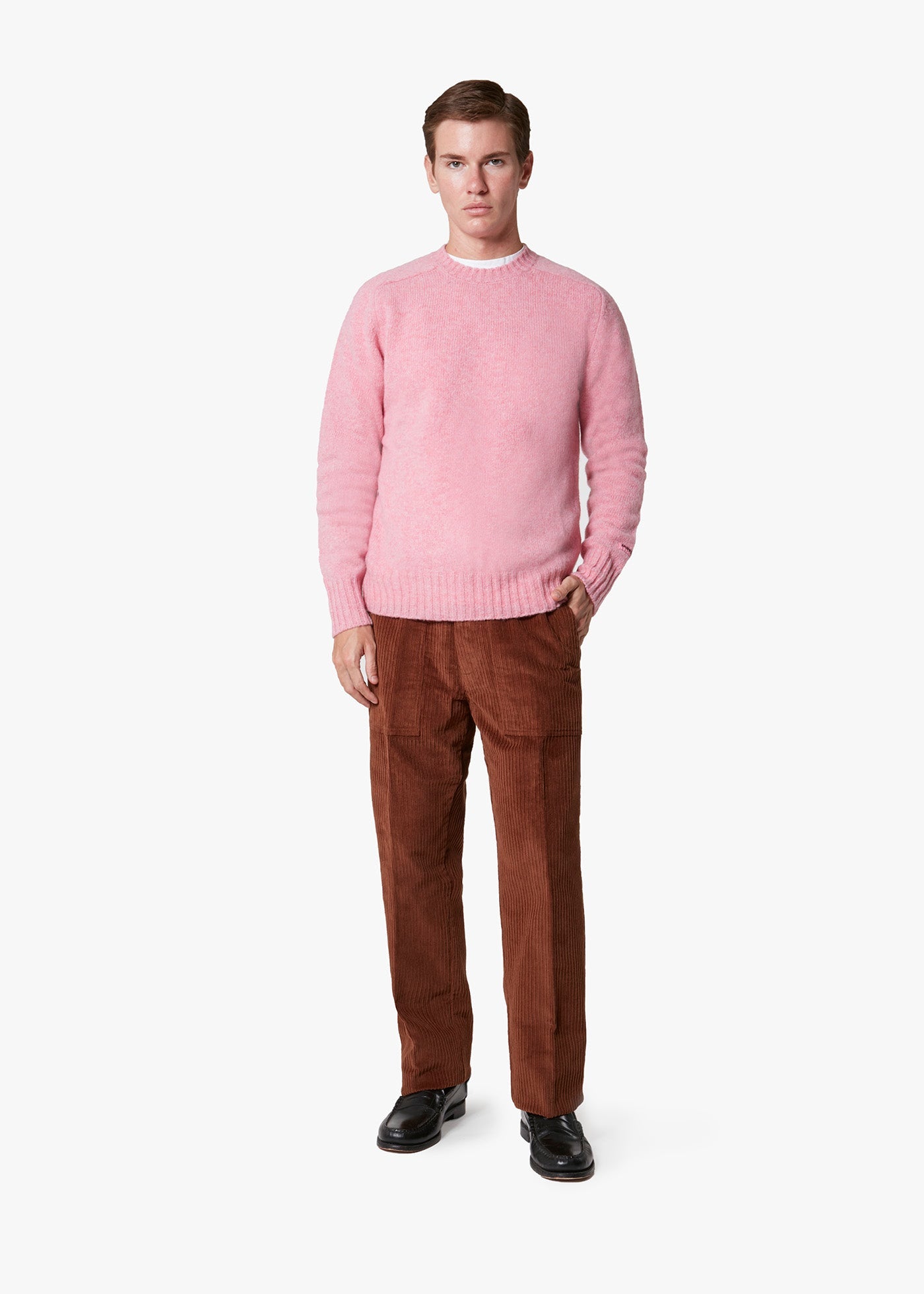 Aartemas Corduroy Trousers Brown