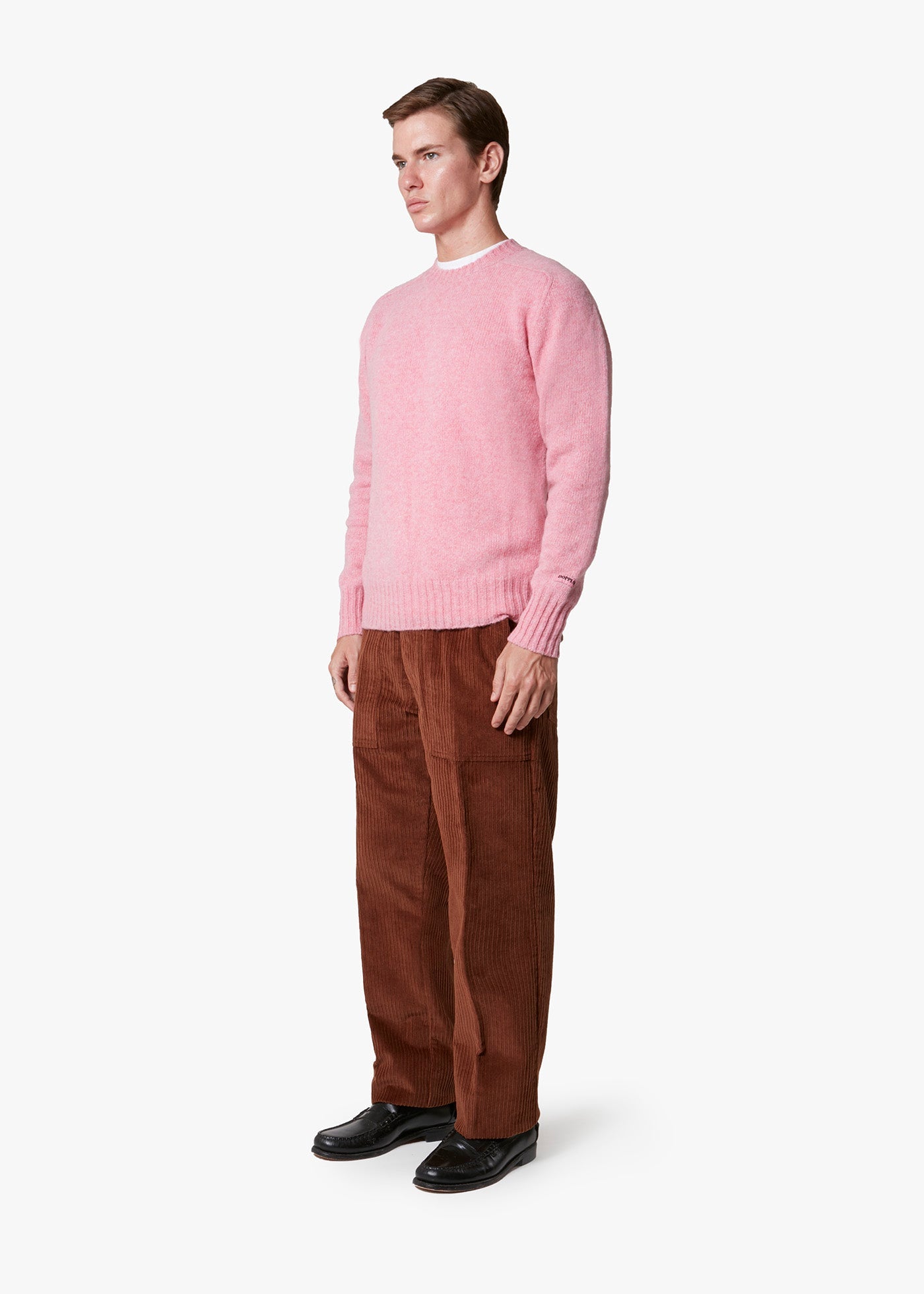 Aartemas Corduroy Trousers Brown