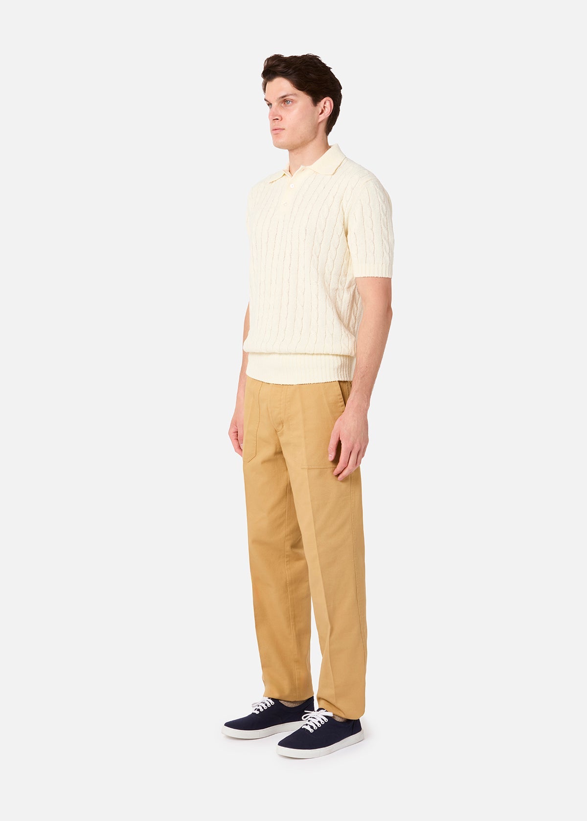 Aartemas Cotton Fatigue Trousers (copia) Beige