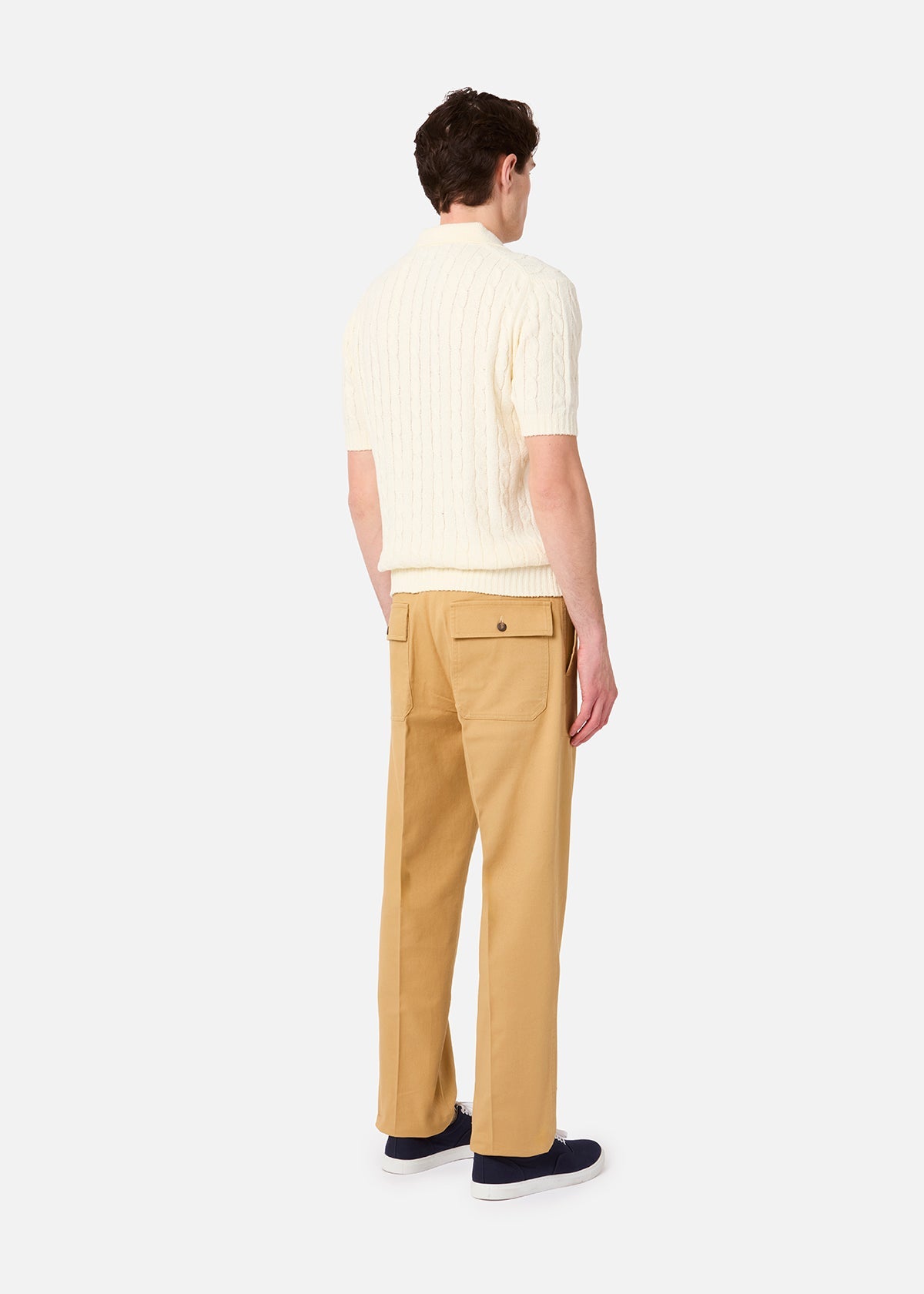Aartemas Cotton Fatigue Trousers (copia) Beige