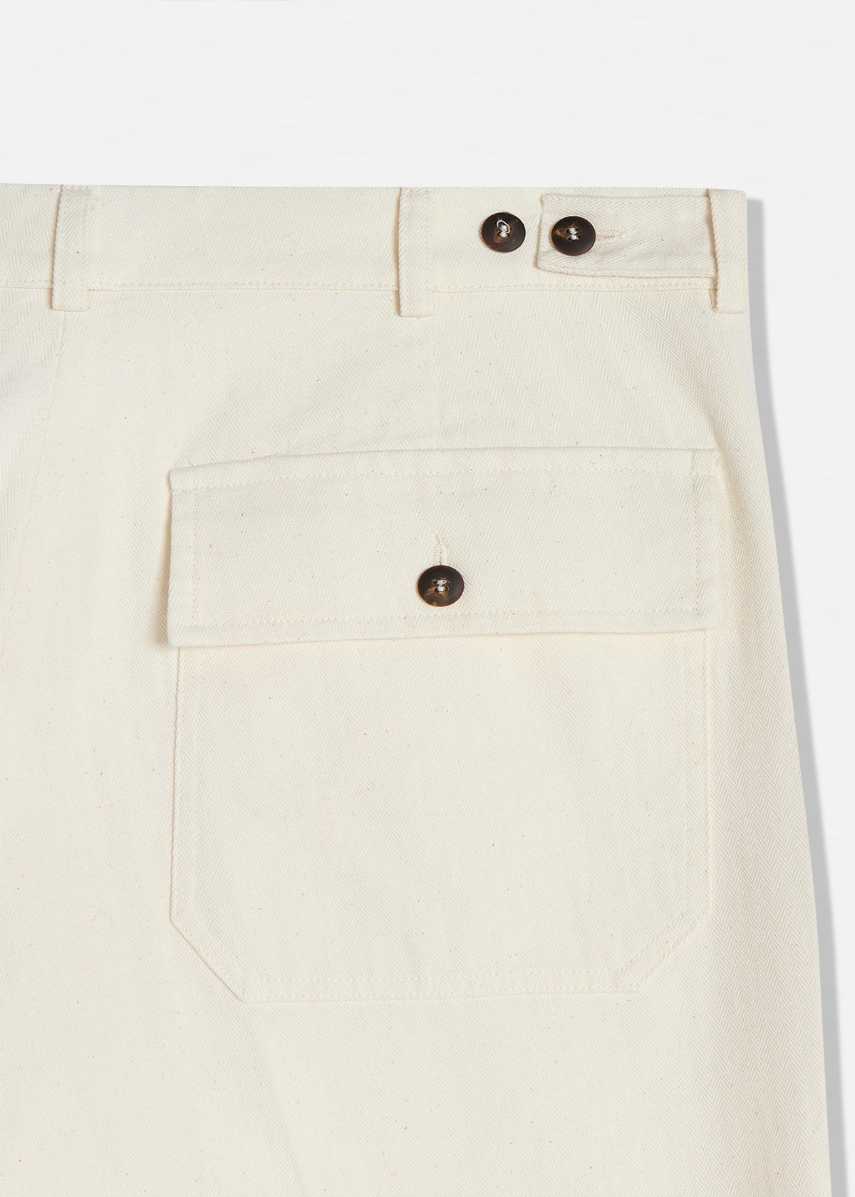 Aartemas Cotton Fatigue Trousers Blue