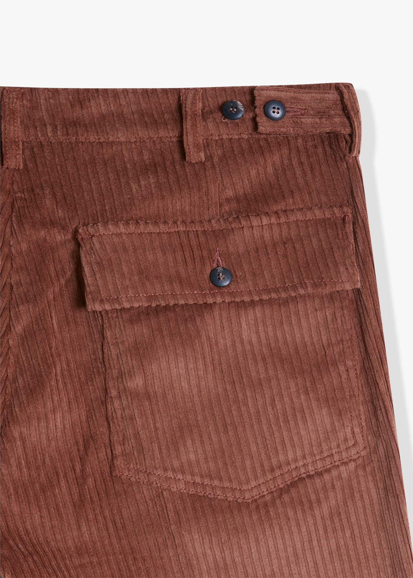 Aartemas Corduroy Trousers Brown