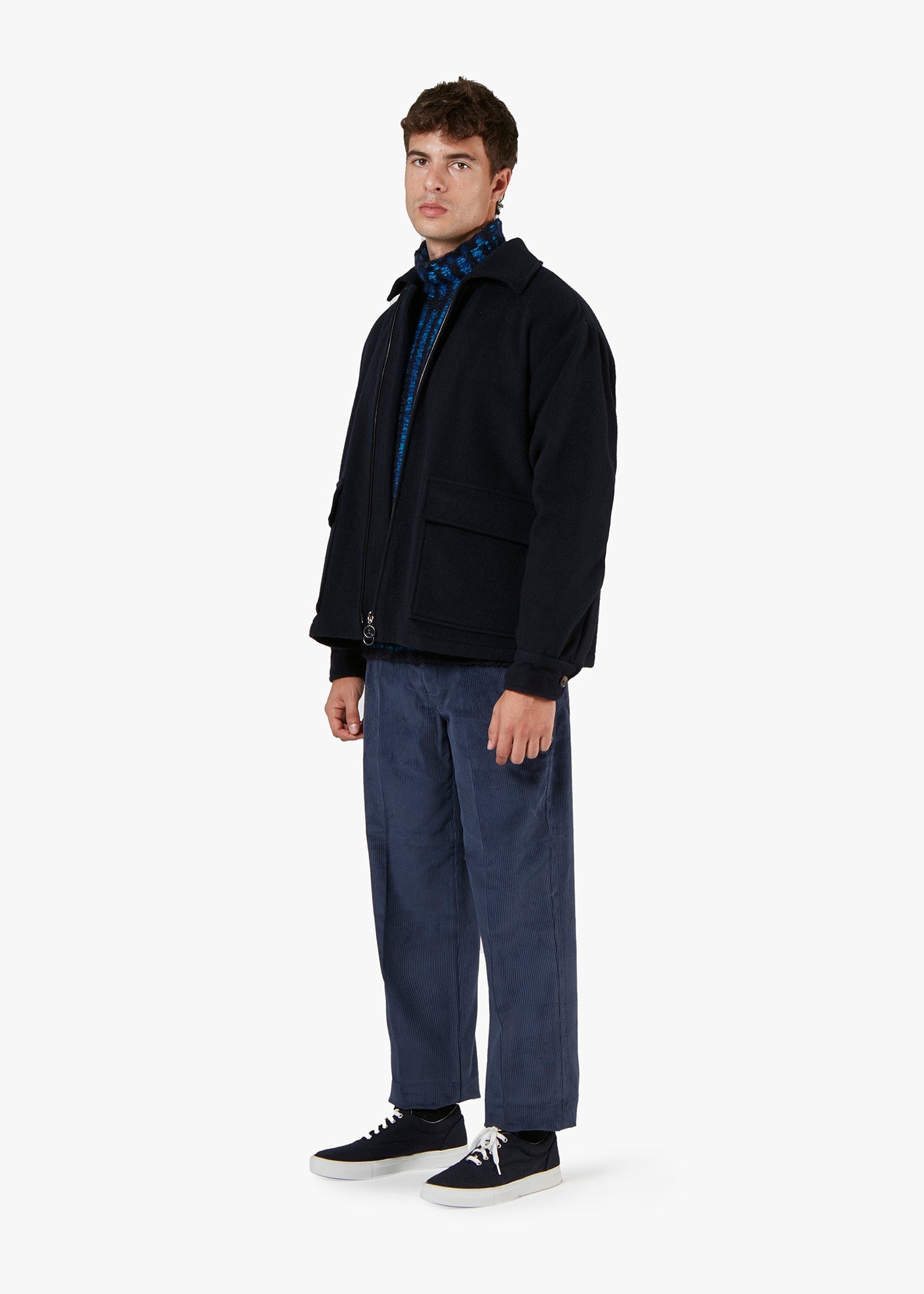 Aartemide Wool Jacket Navy Coats &
