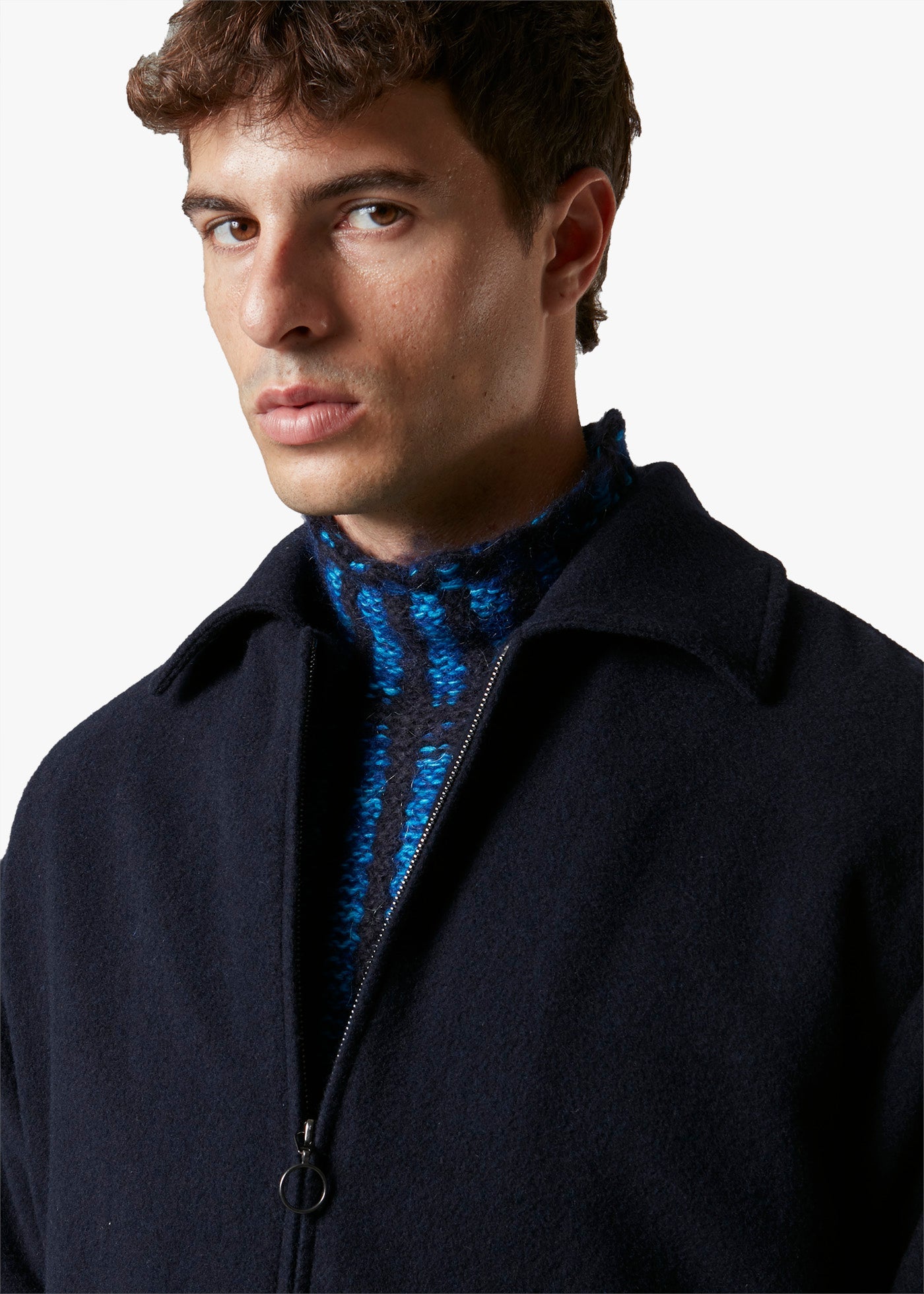 Aartemide Wool Jacket Navy Coats &
