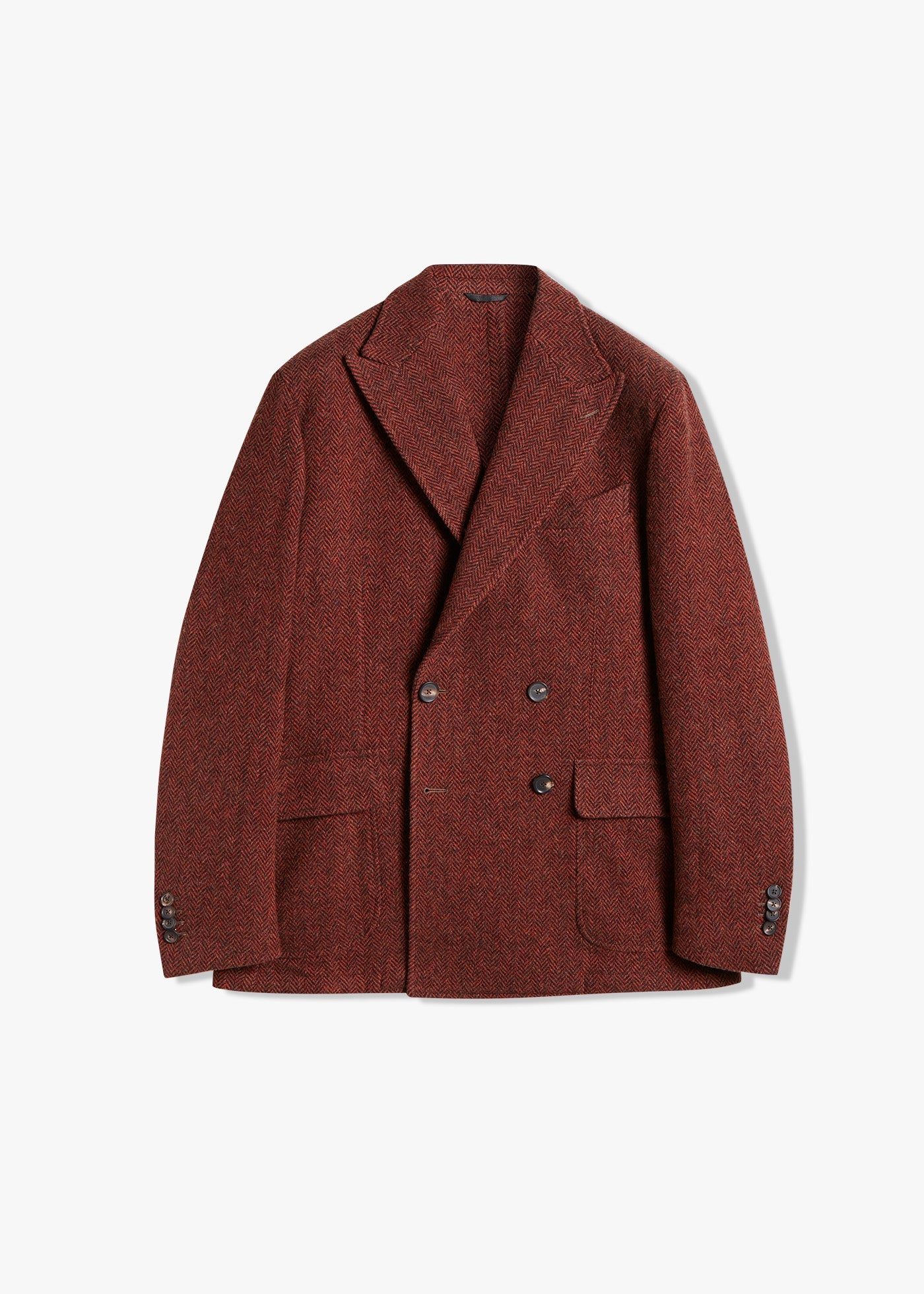 Aartemisia Double-Breasted Jacket Orange Coats &