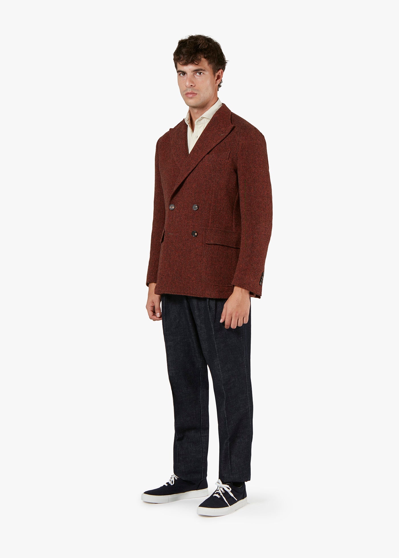 Aartemisia Double-Breasted Jacket Orange Coats &