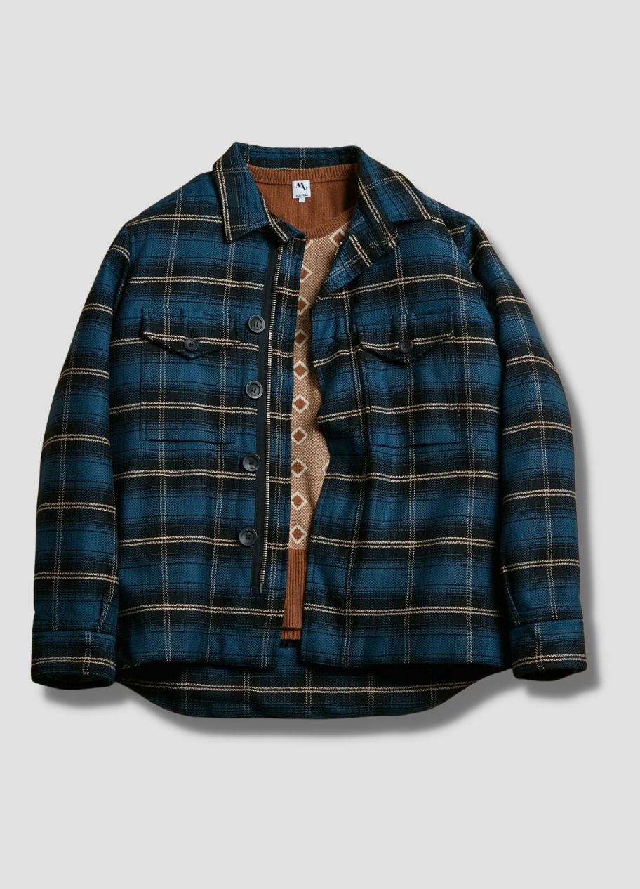 Aasau Padded Jacket Blue Coats &