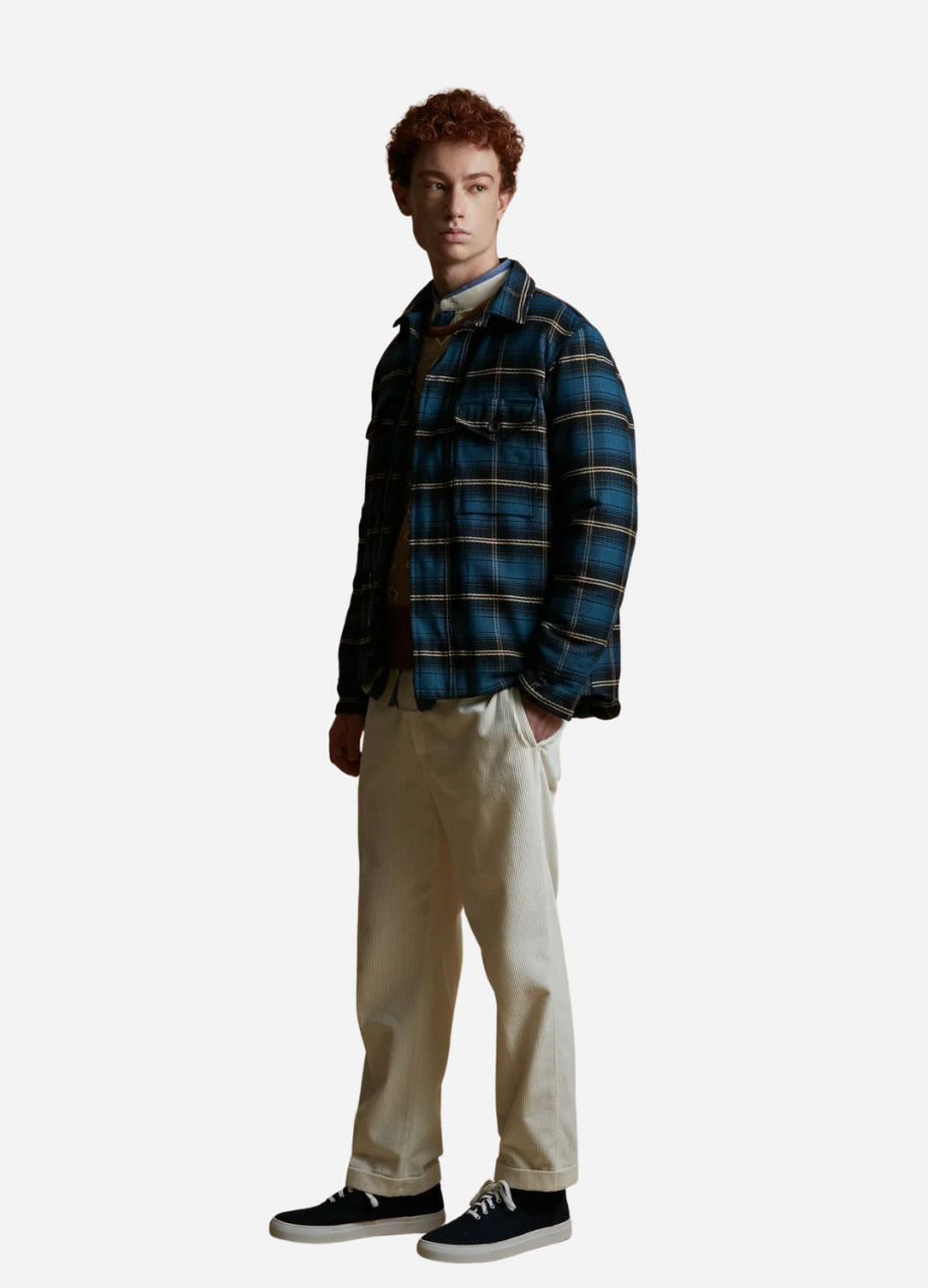 Aasau Padded Jacket Blue Coats &