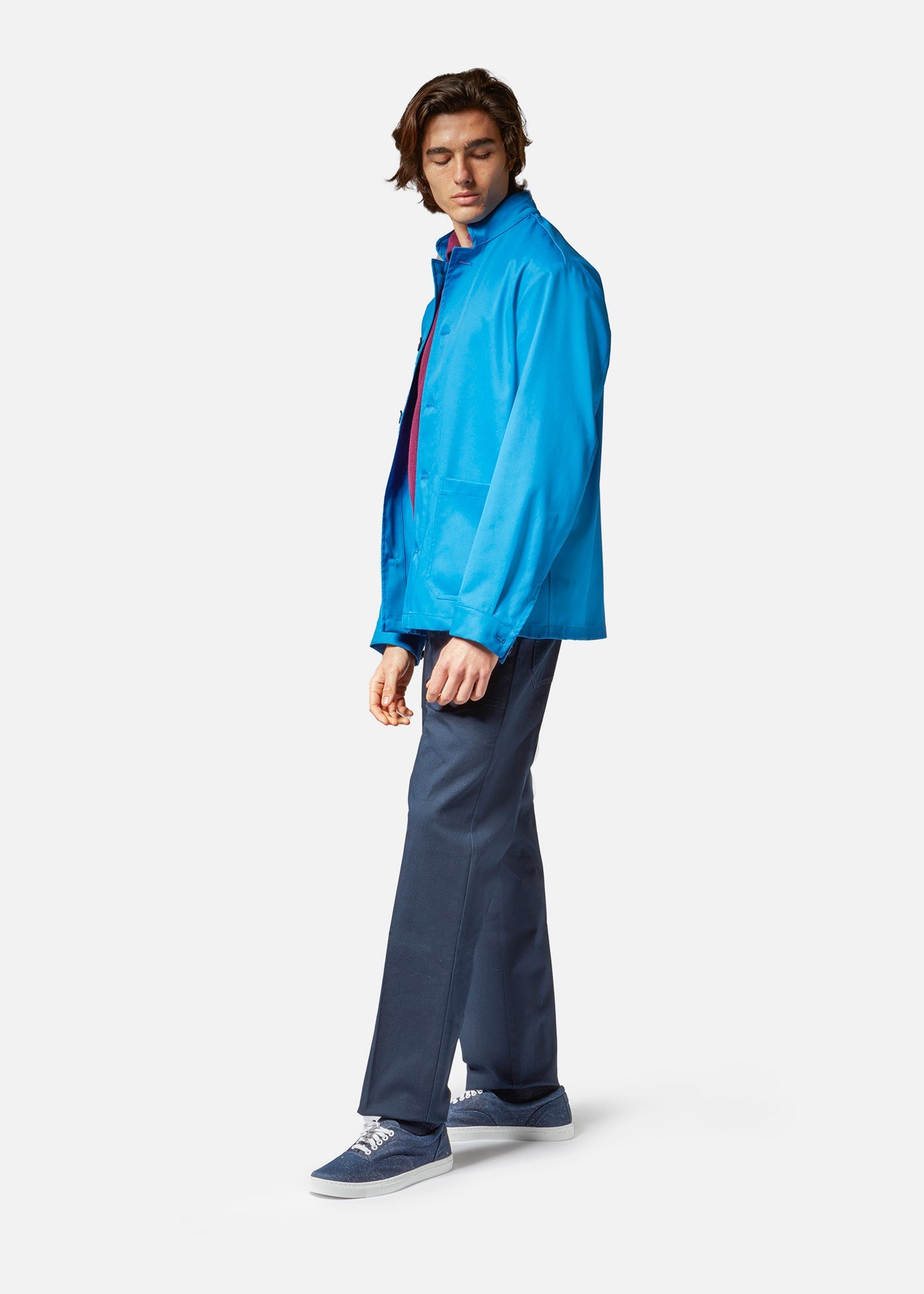 Aasti-C Work Jacket Blue Coats &