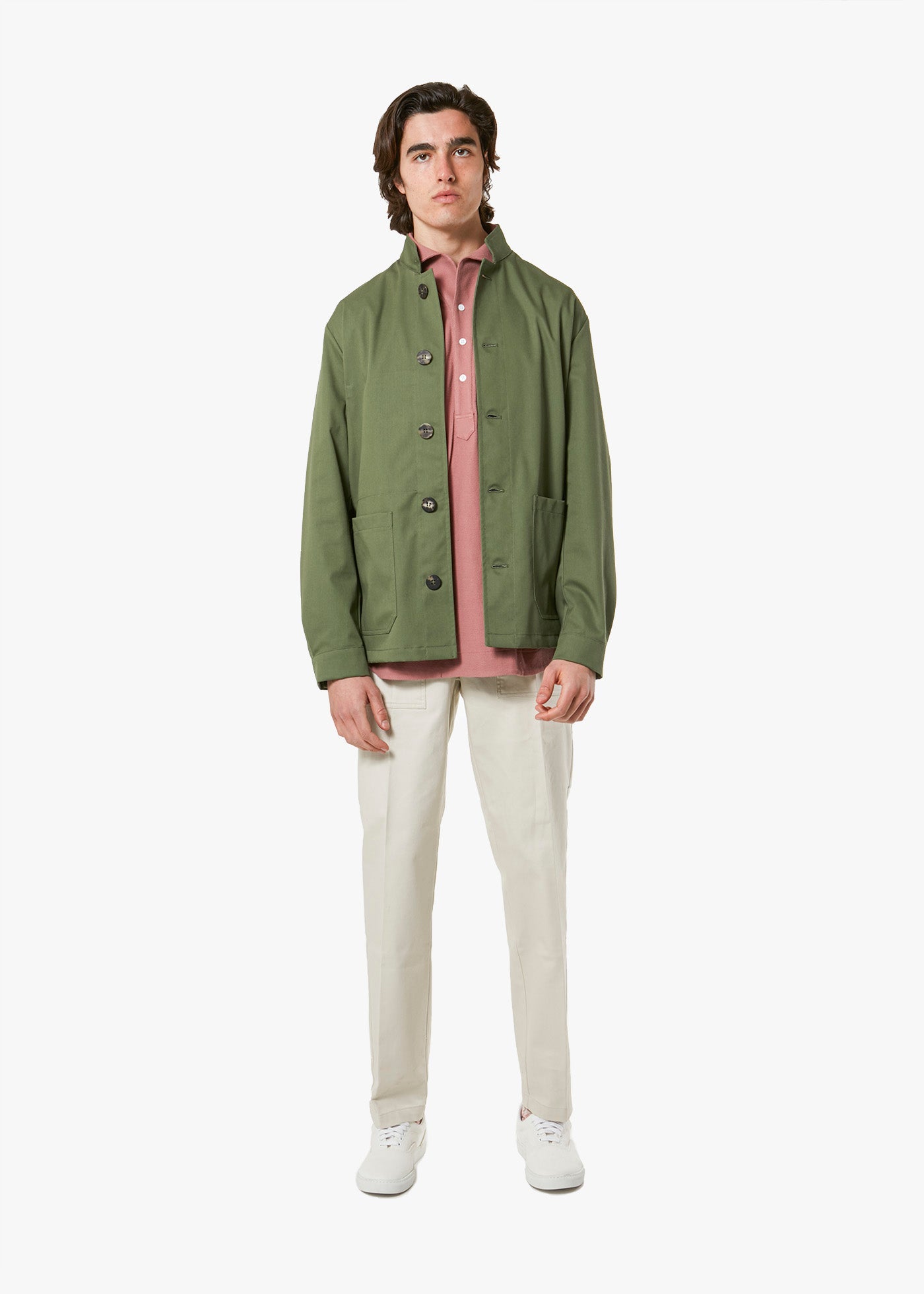 Aasti-C Work Jacket Dark Green Coats &