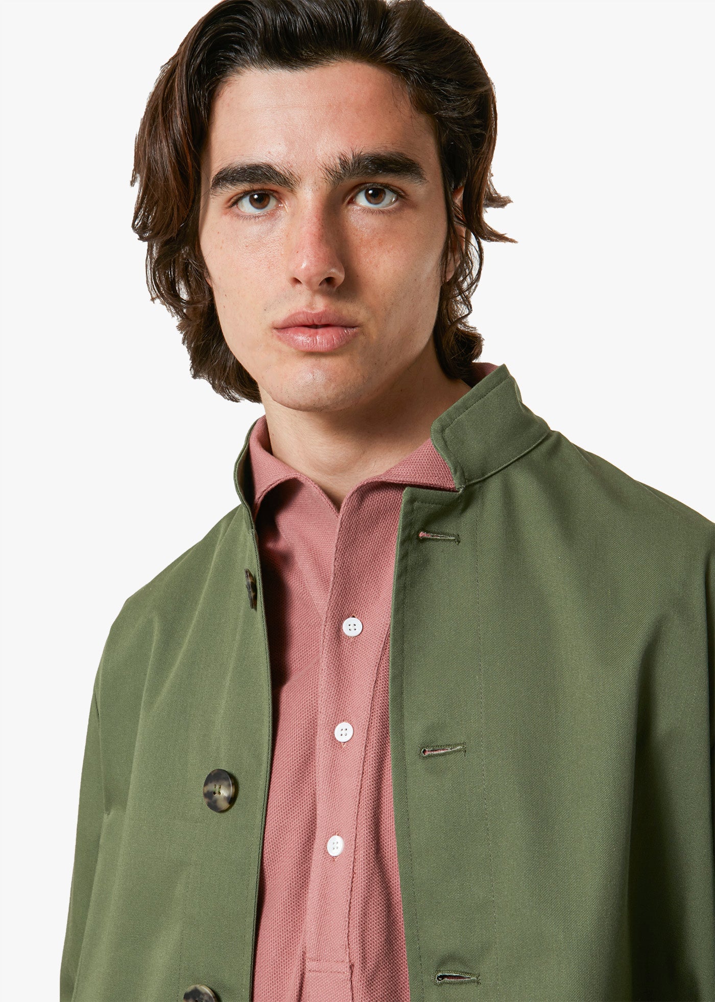 Aasti-C Work Jacket Dark Green Coats &