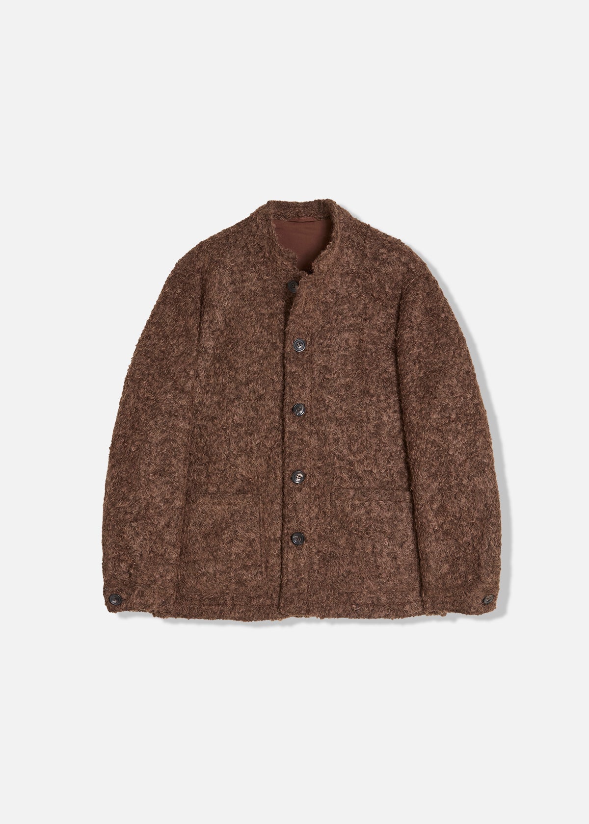 Aasti-C Casentino Wool Jacket Brown Coats &