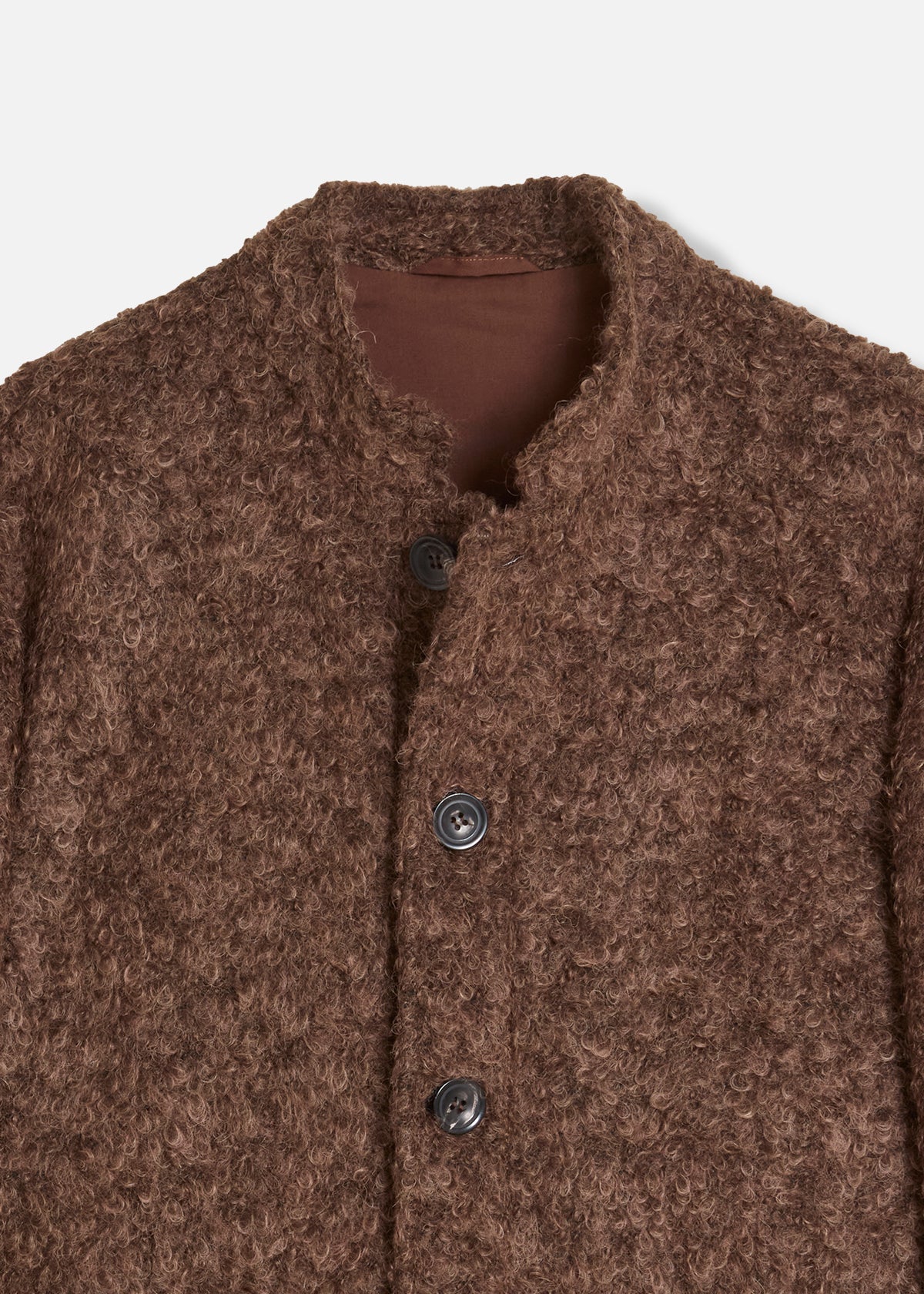 Aasti-C Casentino Wool Jacket Brown Coats &