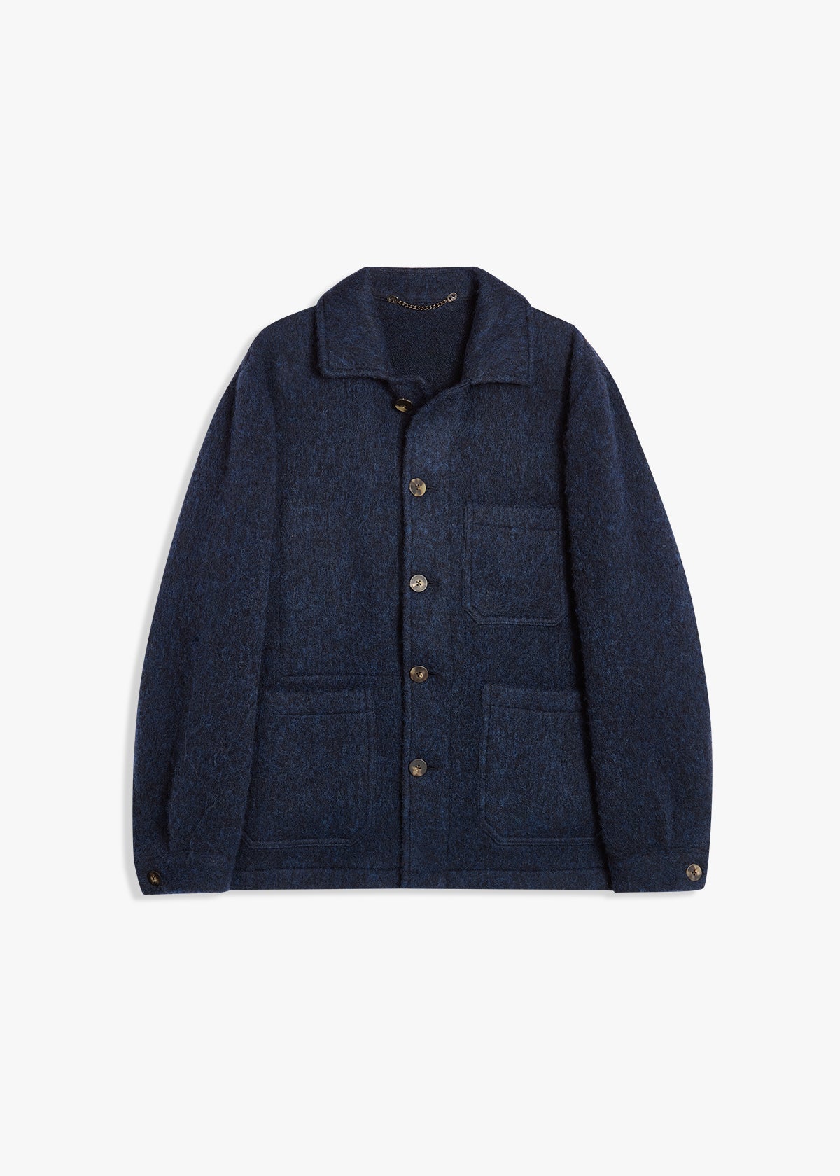 Aasti Virgin Wool Jacket Navy Coats &