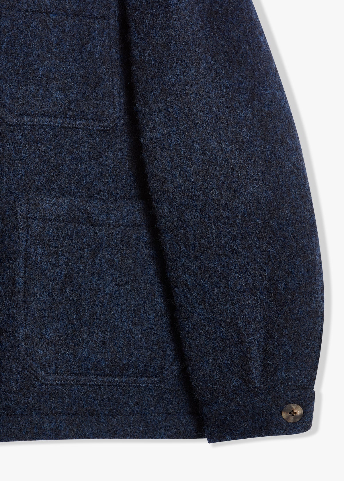 Aasti Virgin Wool Jacket Navy Coats &
